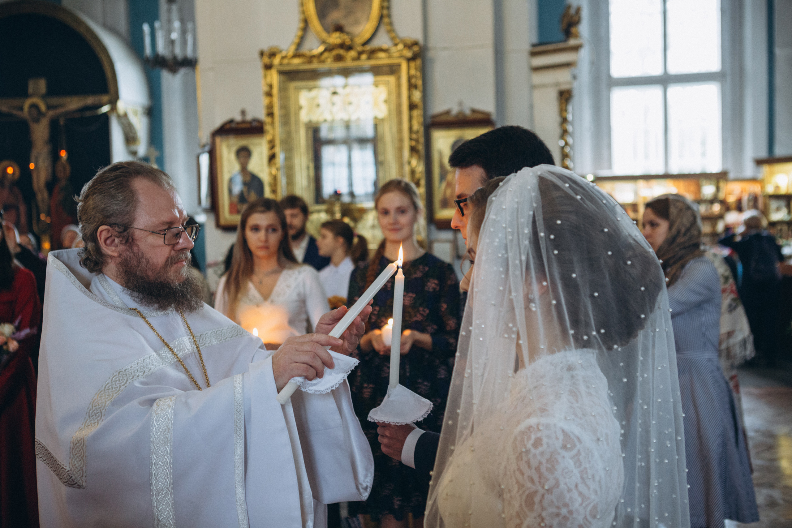 Венчание Дмитрия и Анны. Князь-Владимирский собор. Свадебный и семейный фотограф в Санкт-Петербурге Яцына Юрий. Видеоопер