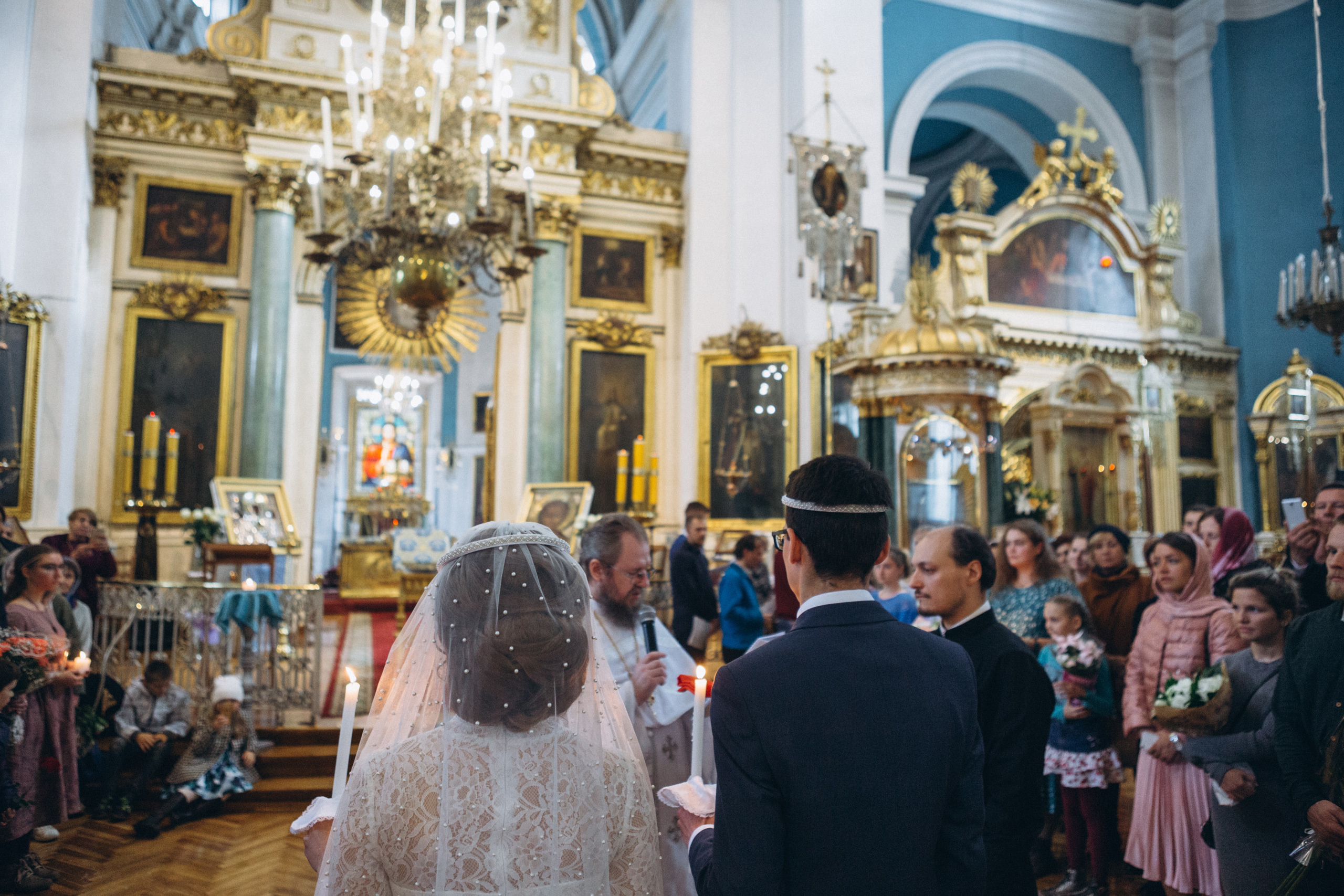 Венчание Дмитрия и Анны. Князь-Владимирский собор. Свадебный и семейный фотограф в Санкт-Петербурге Яцына Юрий. Видеоопер