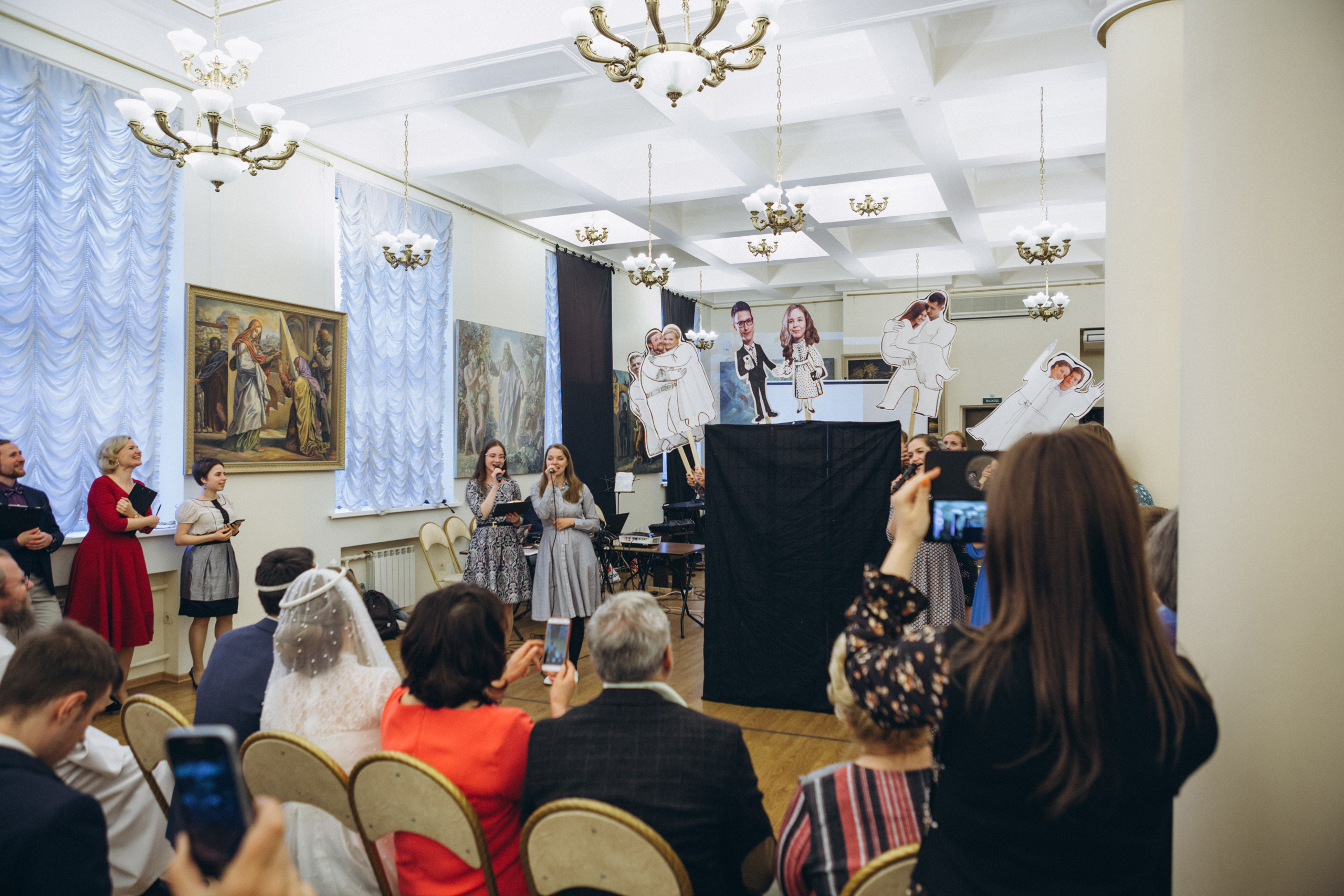 Венчание Дмитрия и Анны. Князь-Владимирский собор. Свадебный и семейный фотограф в Санкт-Петербурге Яцына Юрий. Видеоопер