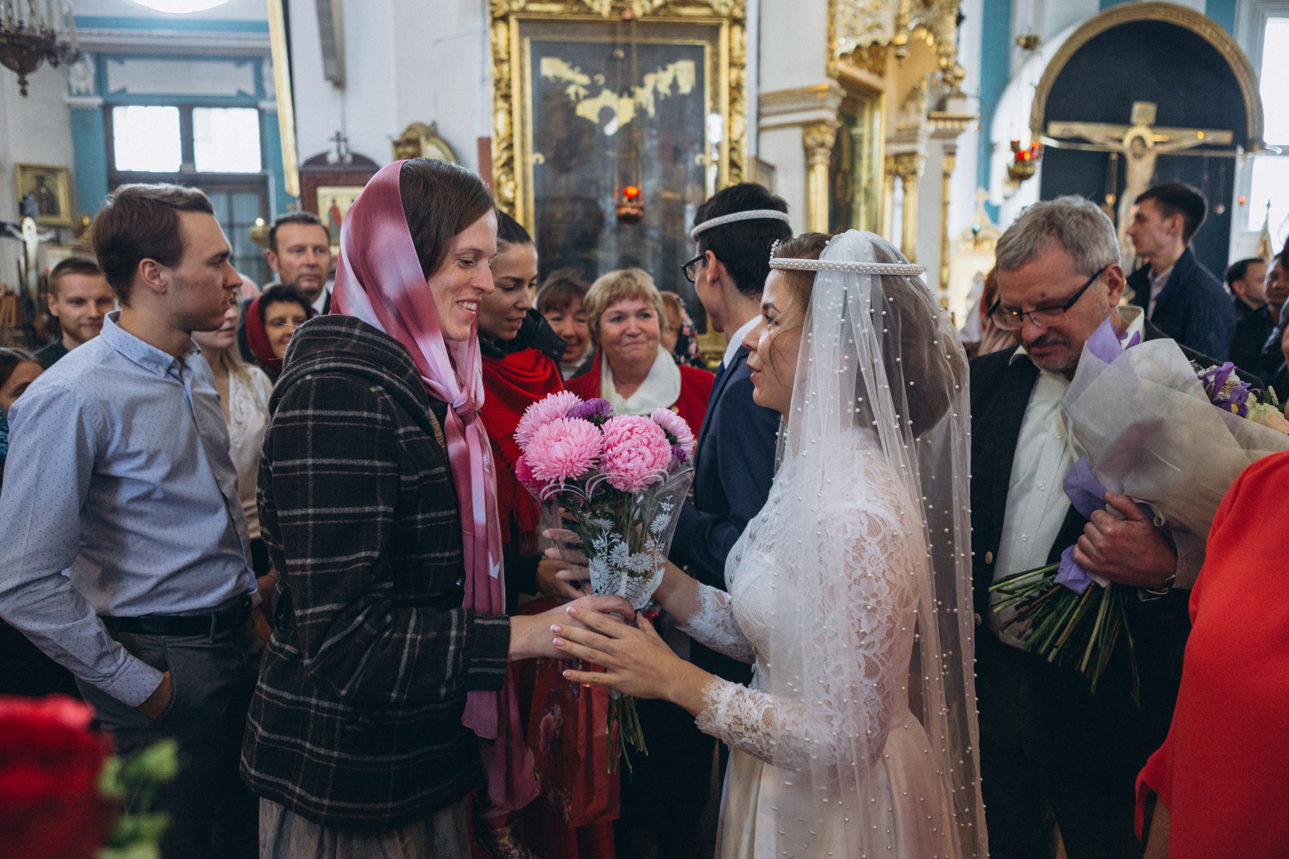 Венчание Дмитрия и Анны. Князь-Владимирский собор. Свадебный и семейный фотограф в Санкт-Петербурге Яцына Юрий. Видеоопер