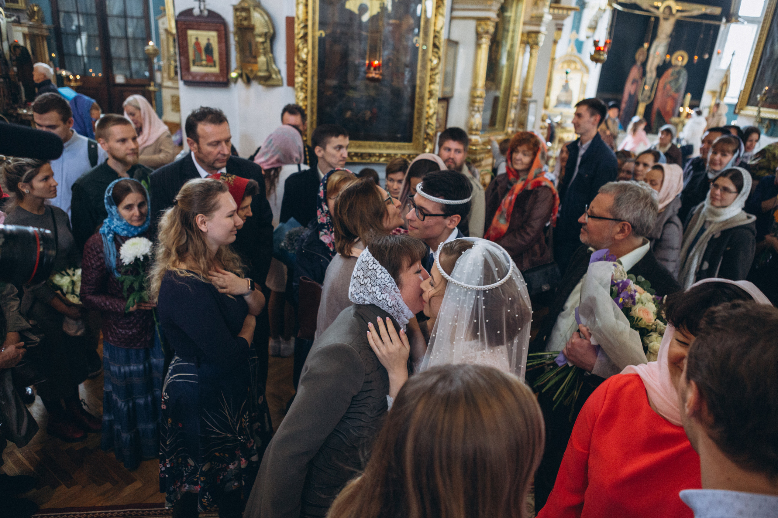 Венчание Дмитрия и Анны. Князь-Владимирский собор. Свадебный и семейный фотограф в Санкт-Петербурге Яцына Юрий. Видеоопер