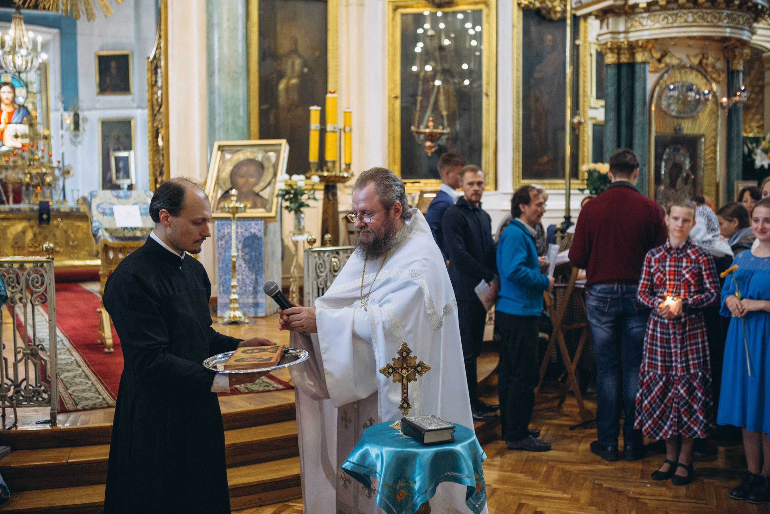 Венчание Дмитрия и Анны. Князь-Владимирский собор. Свадебный и семейный фотограф в Санкт-Петербурге Яцына Юрий. Видеоопер