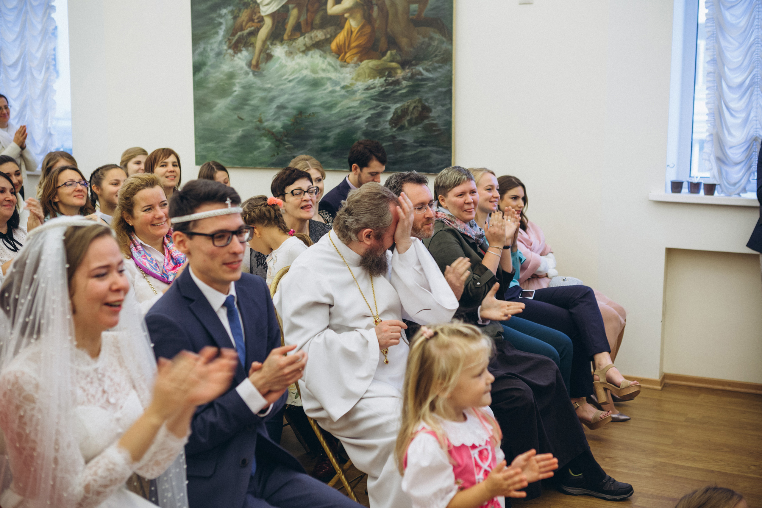 Венчание Дмитрия и Анны. Князь-Владимирский собор. Свадебный и семейный фотограф в Санкт-Петербурге Яцына Юрий. Видеоопер