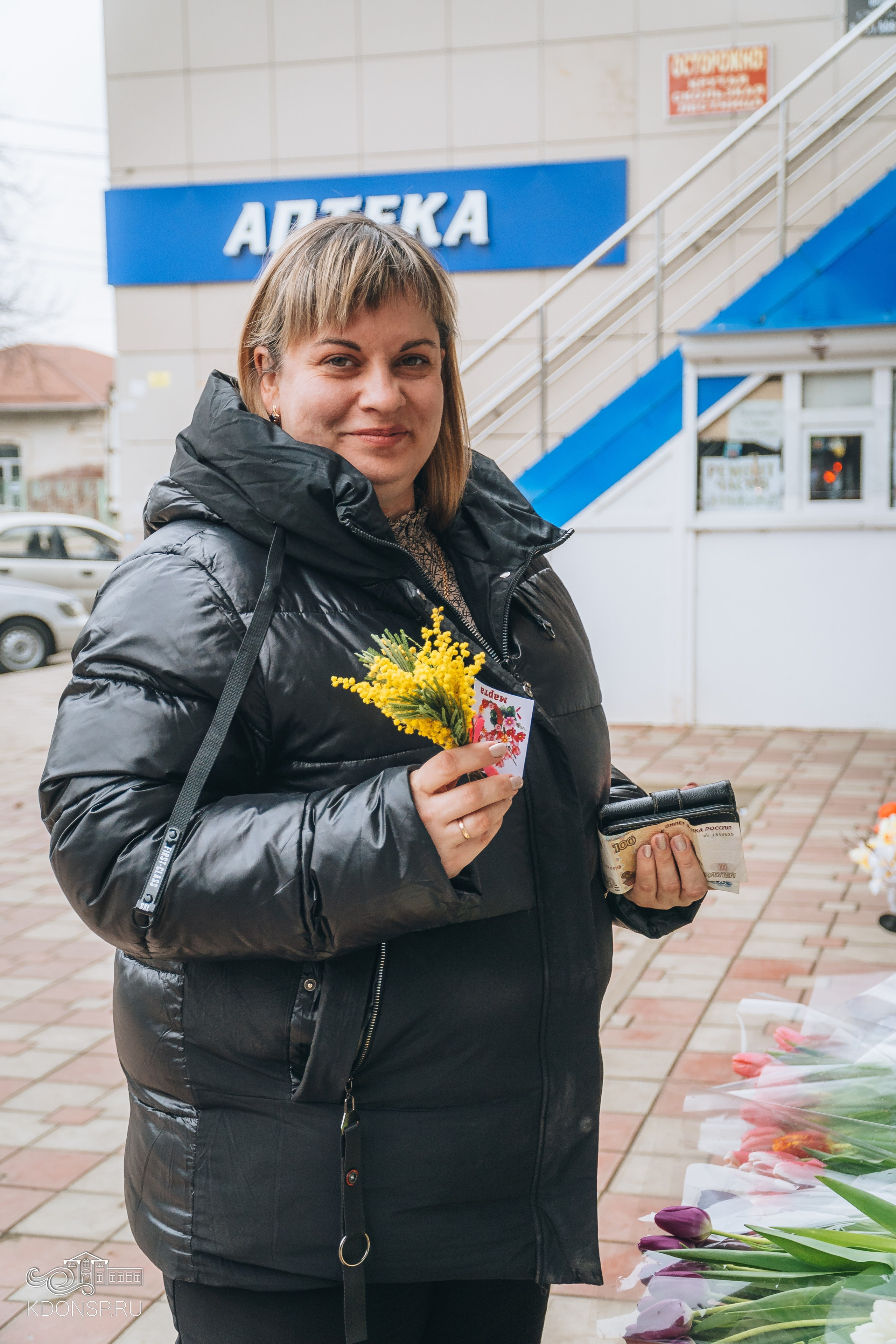 Поздравление от волонтёров станицы. Новотитаровский Дом культуры