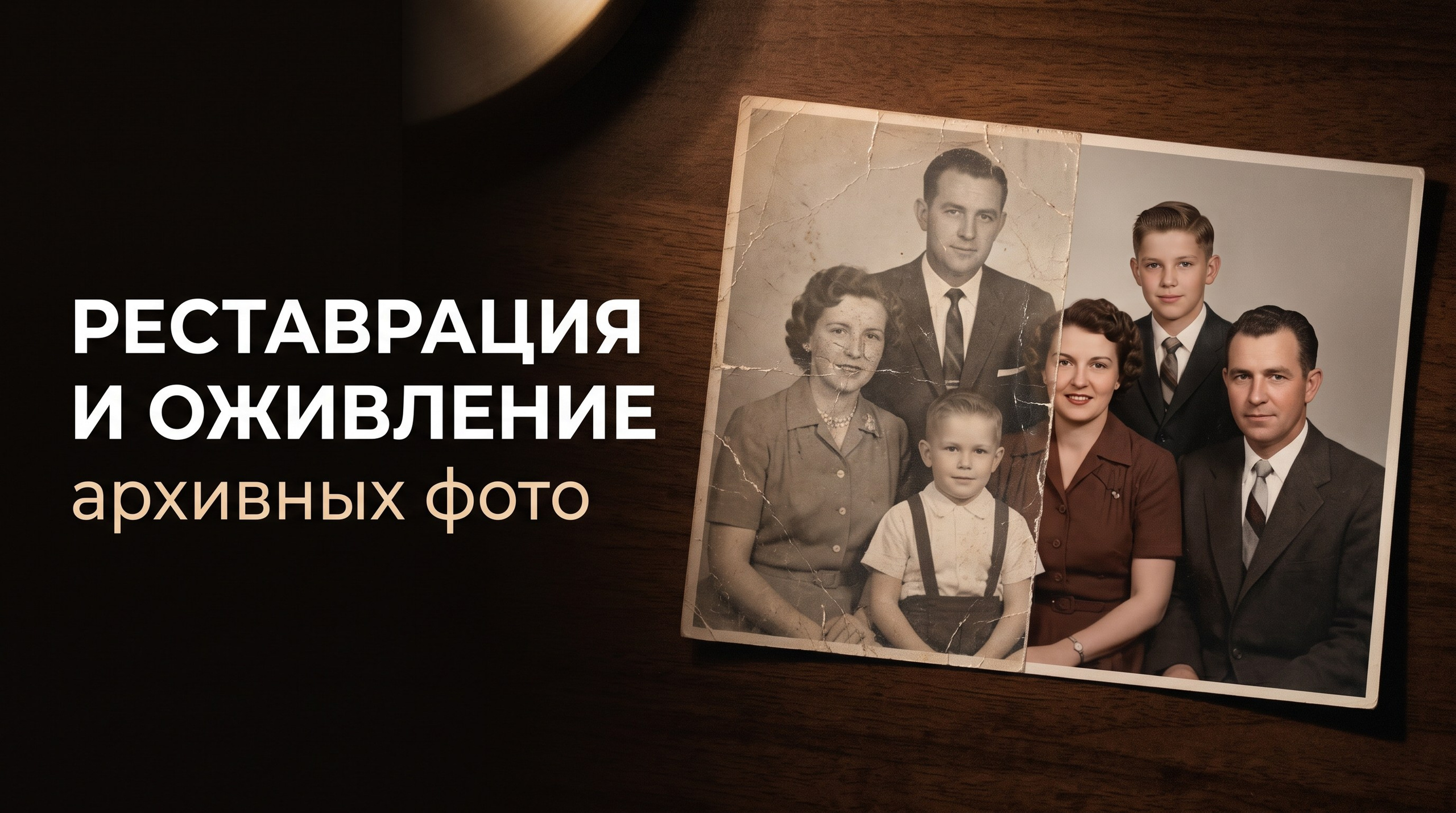 Улучшение архивных фото при помощи ИИ
