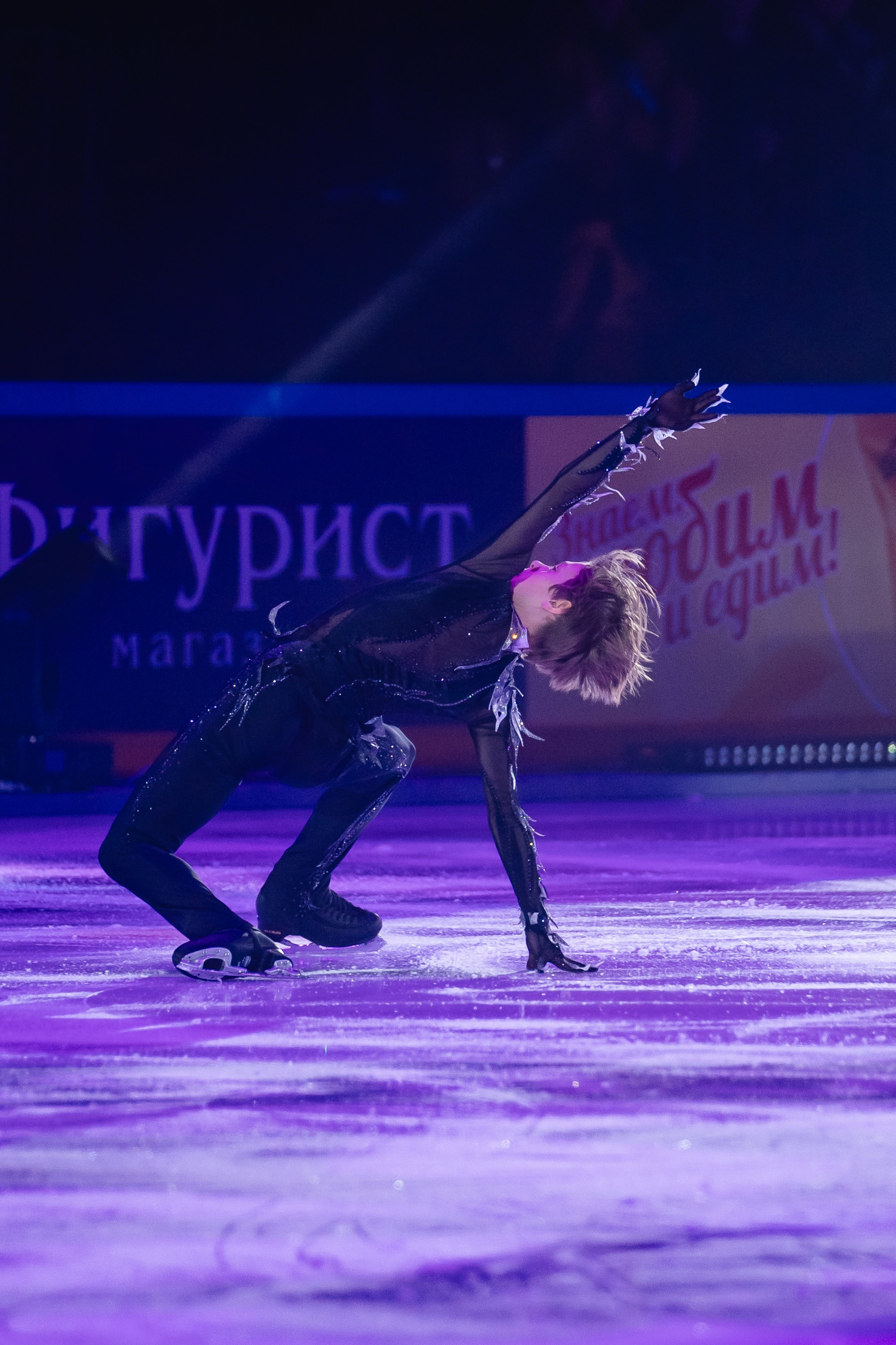 Шоу «Чемпионы на льду» в Новосибирске. Воробьева Ксения — Спортивный и танцевальный фотограф Новосибирск