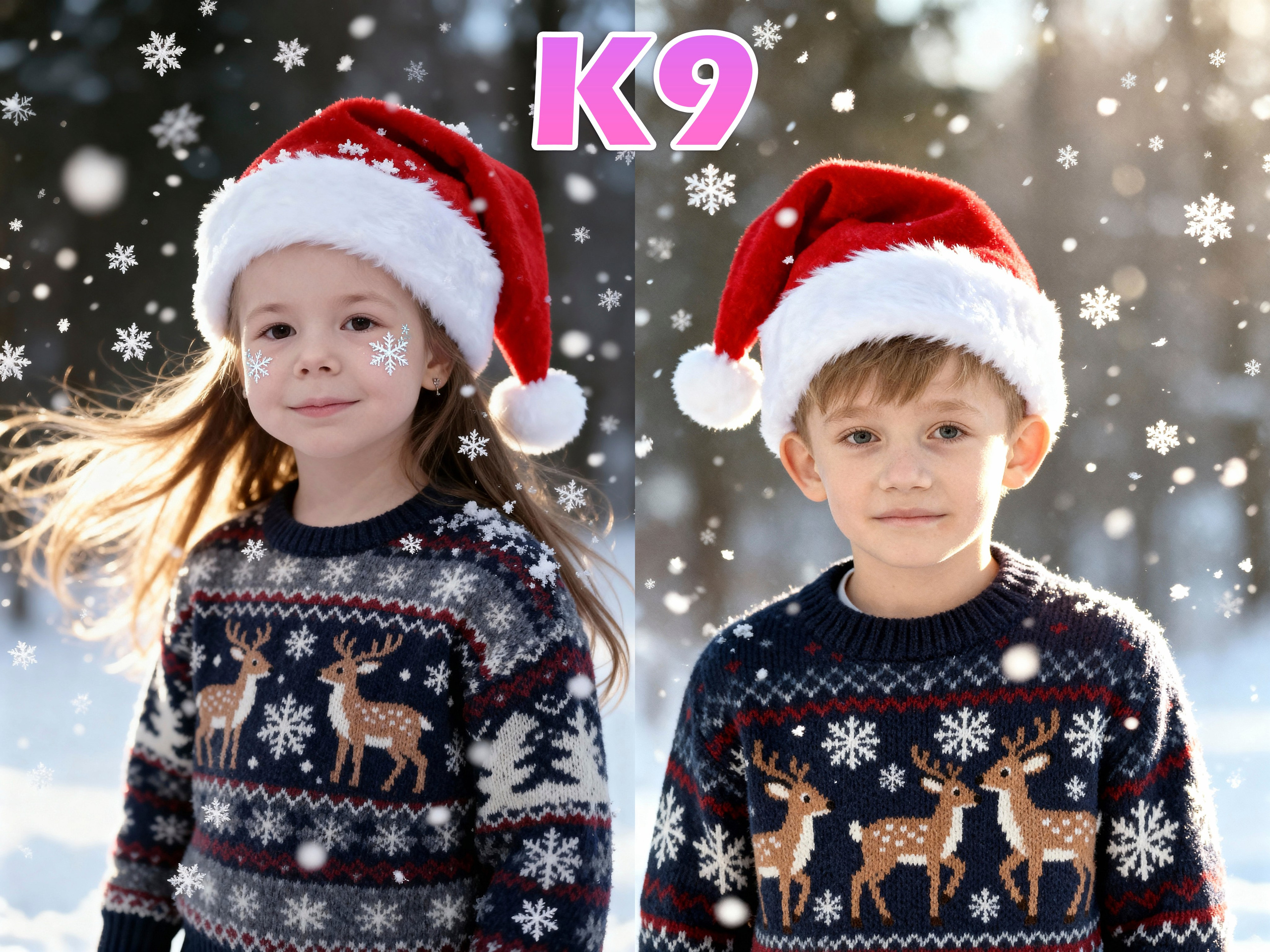 🤖 Нейросети + Фотография = Идеальная новогодняя открытка. Детский фотограф Максим Потанин в Ижевске и Набережных Челнах