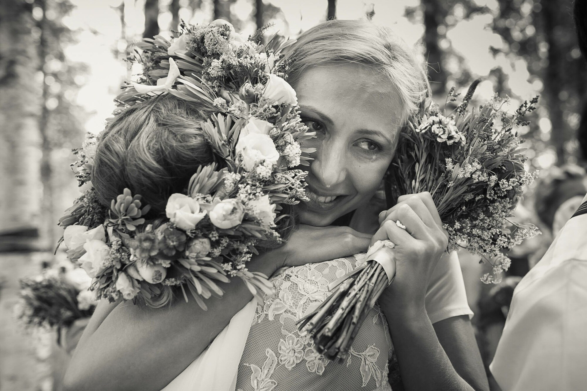 Свадьба с выездной регистрацией в лесу за городом. Свадебный фотограф в Санкт-Петербурге и Москве Андрей Нестеров