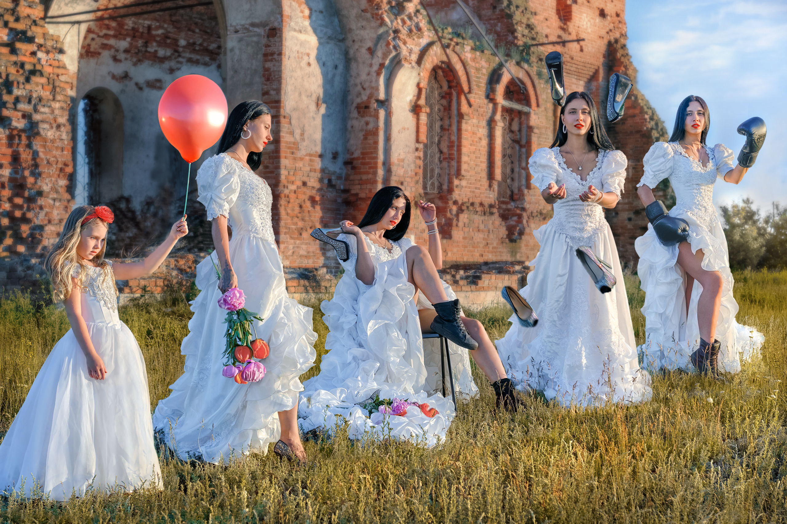 Фотосессия с дочкой на природе Идеи