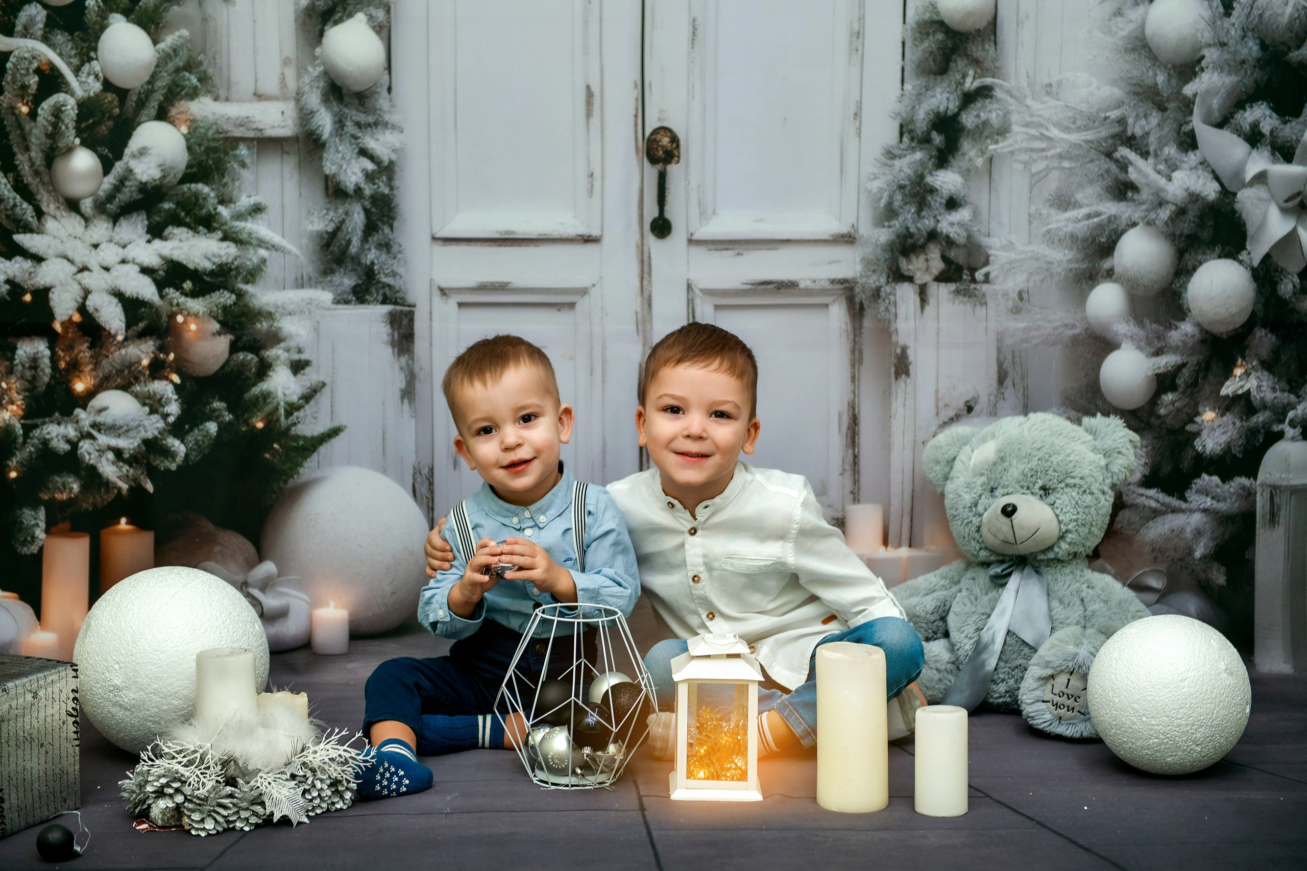 Новогодняя фотосессия в детском саду. Семейный и детский фотограф Татьяна Перевалова