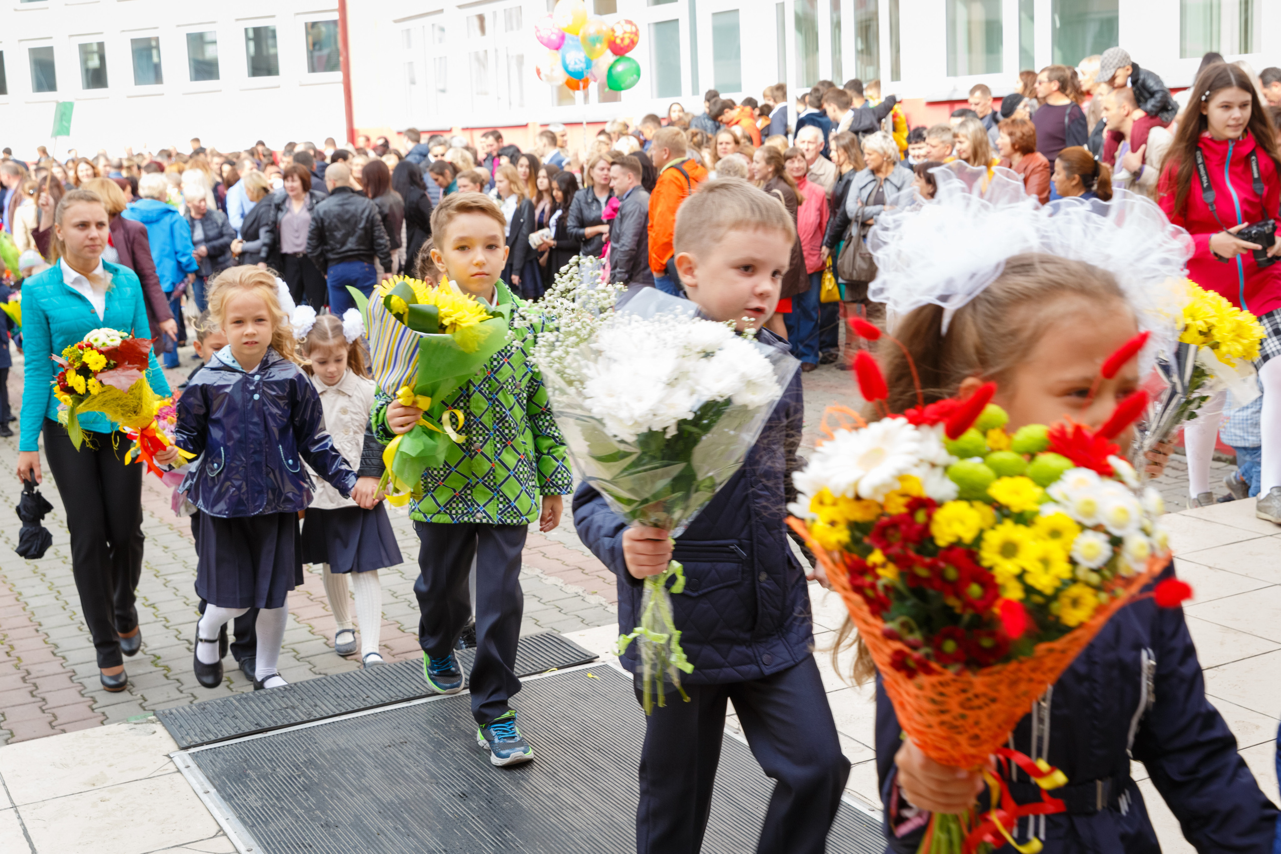 Репортажная съемка 1 сентября. Выпускные альбомы Красноярск
