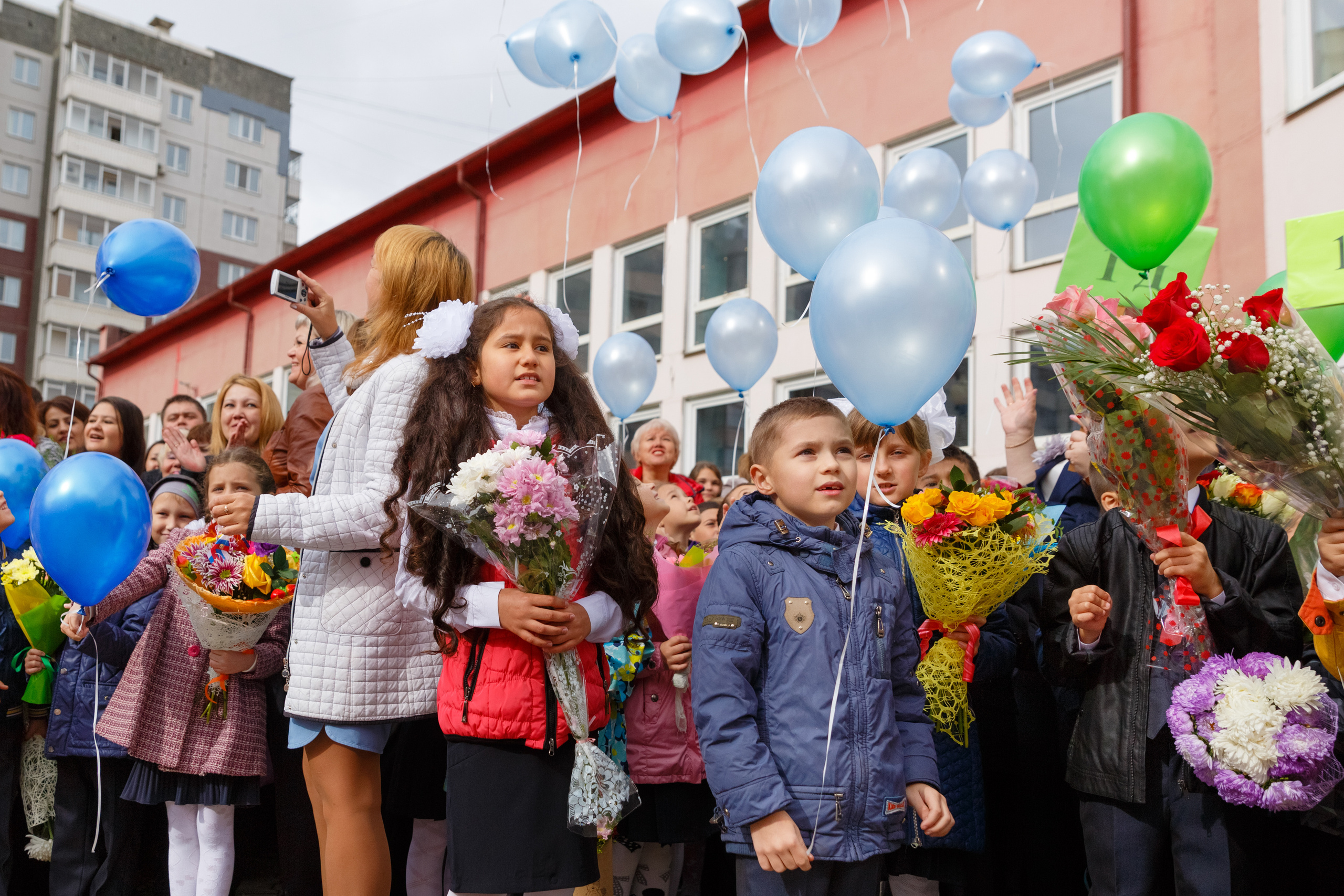 Репортажная съемка 1 сентября. Выпускные альбомы Красноярск