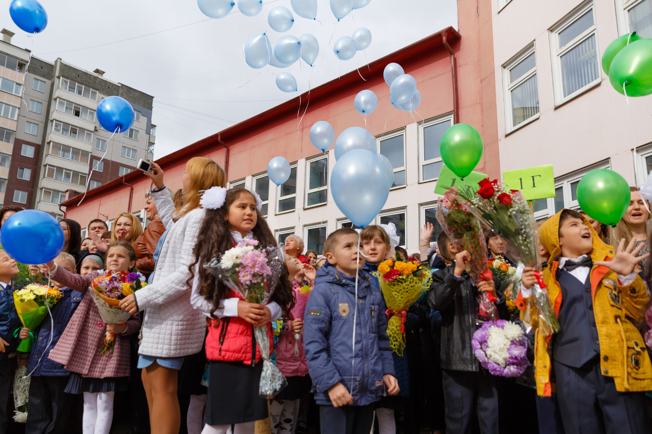 Репортажная съемка 1 сентября. Выпускные альбомы Красноярск