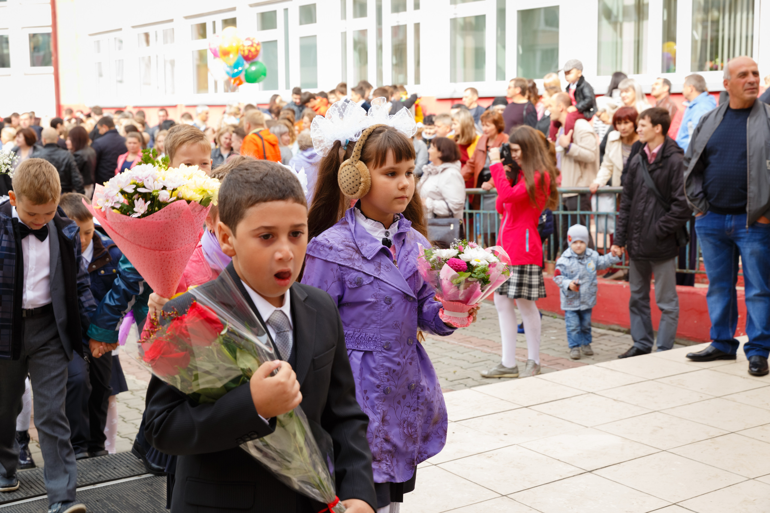 Репортажная съемка 1 сентября. Выпускные альбомы Красноярск