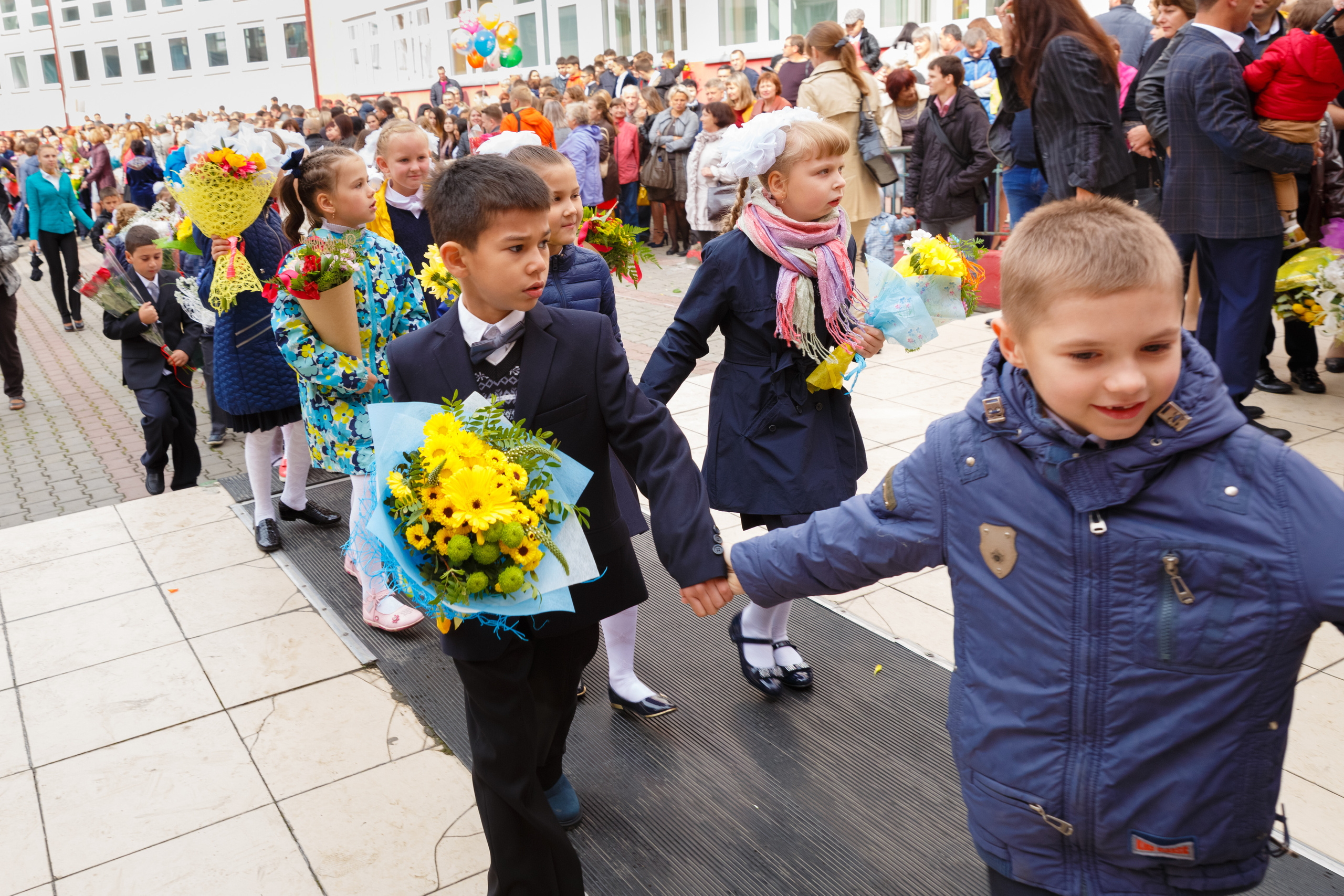 Репортажная съемка 1 сентября. Выпускные альбомы Красноярск
