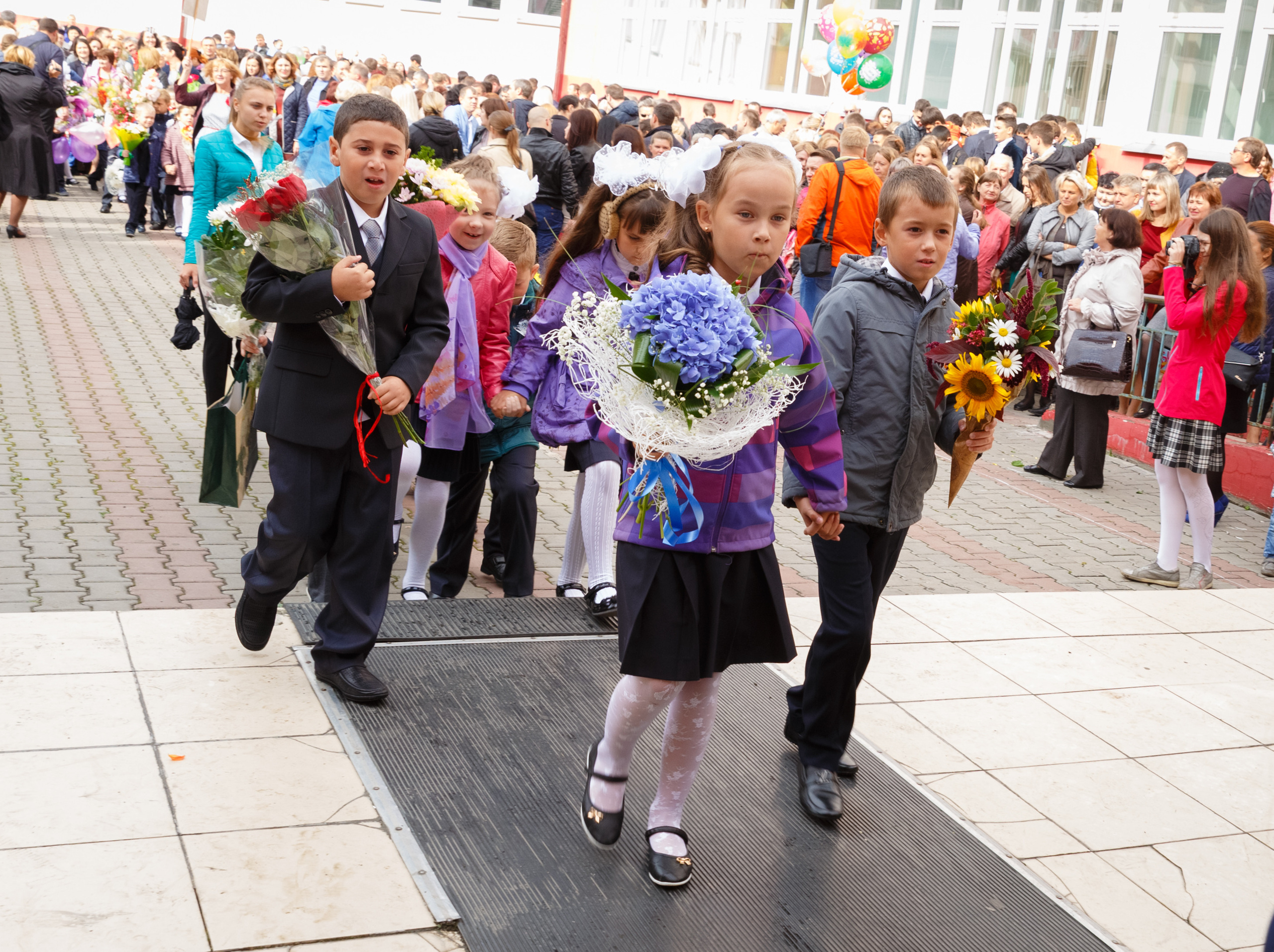 Репортажная съемка 1 сентября. Выпускные альбомы Красноярск