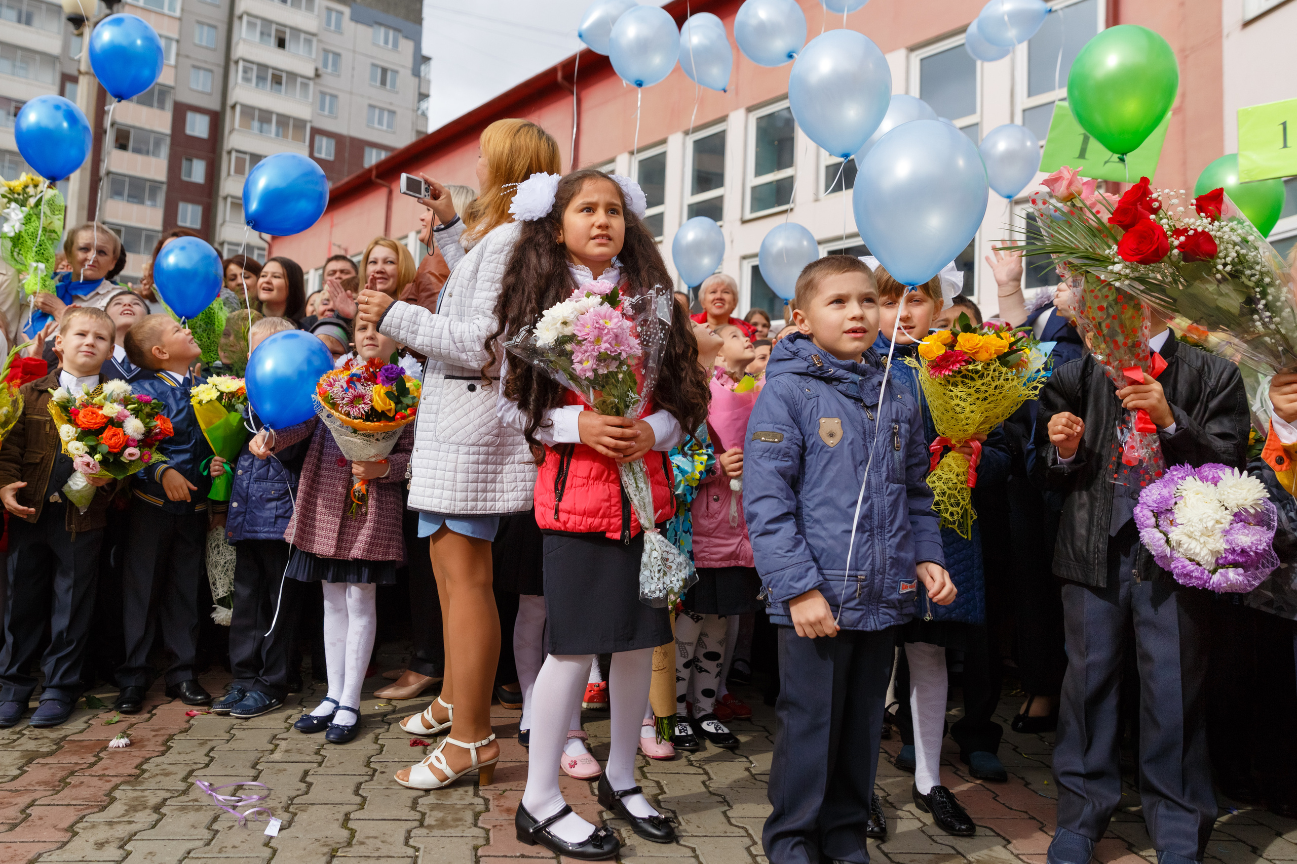 Репортажная съемка 1 сентября. Выпускные альбомы Красноярск