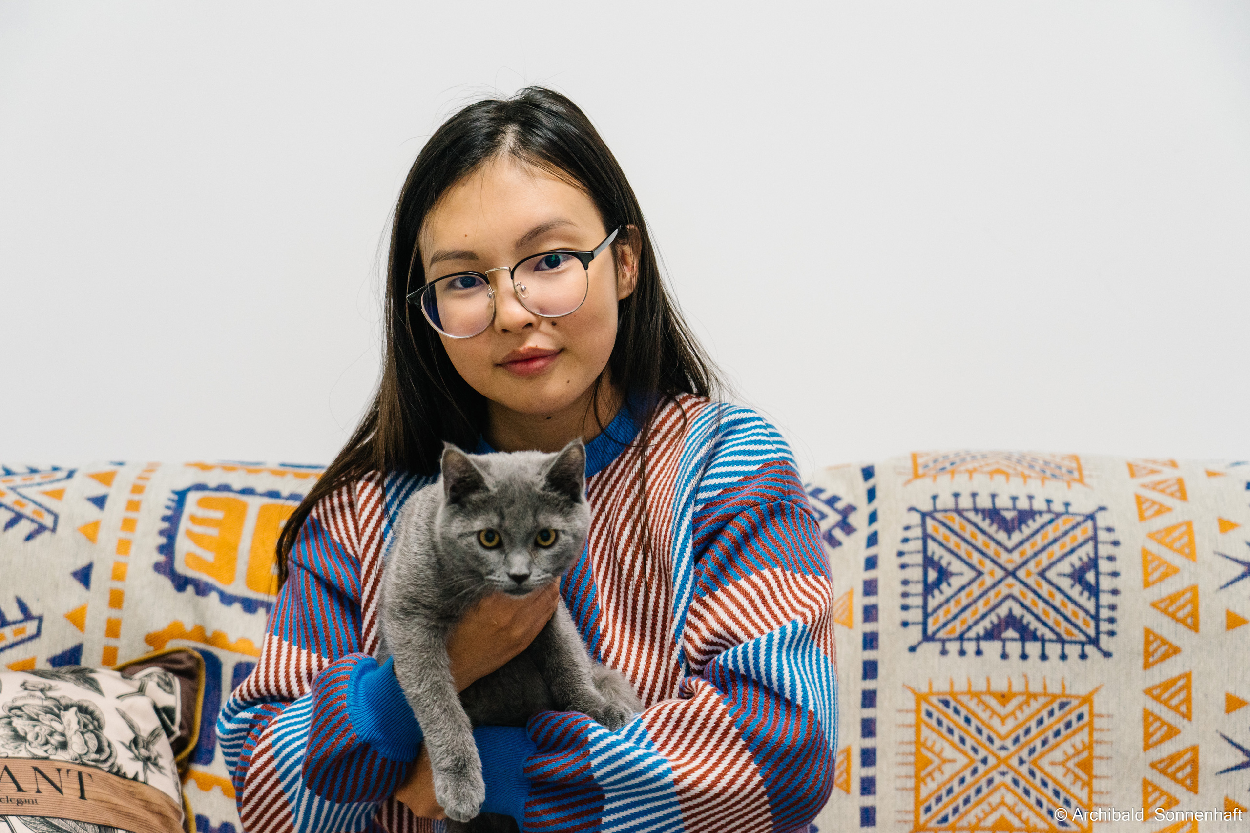 Chinese and Kyrgyzstan’s family!. Photographer in Guangzhou, China. Archibald Sonnenhaft
