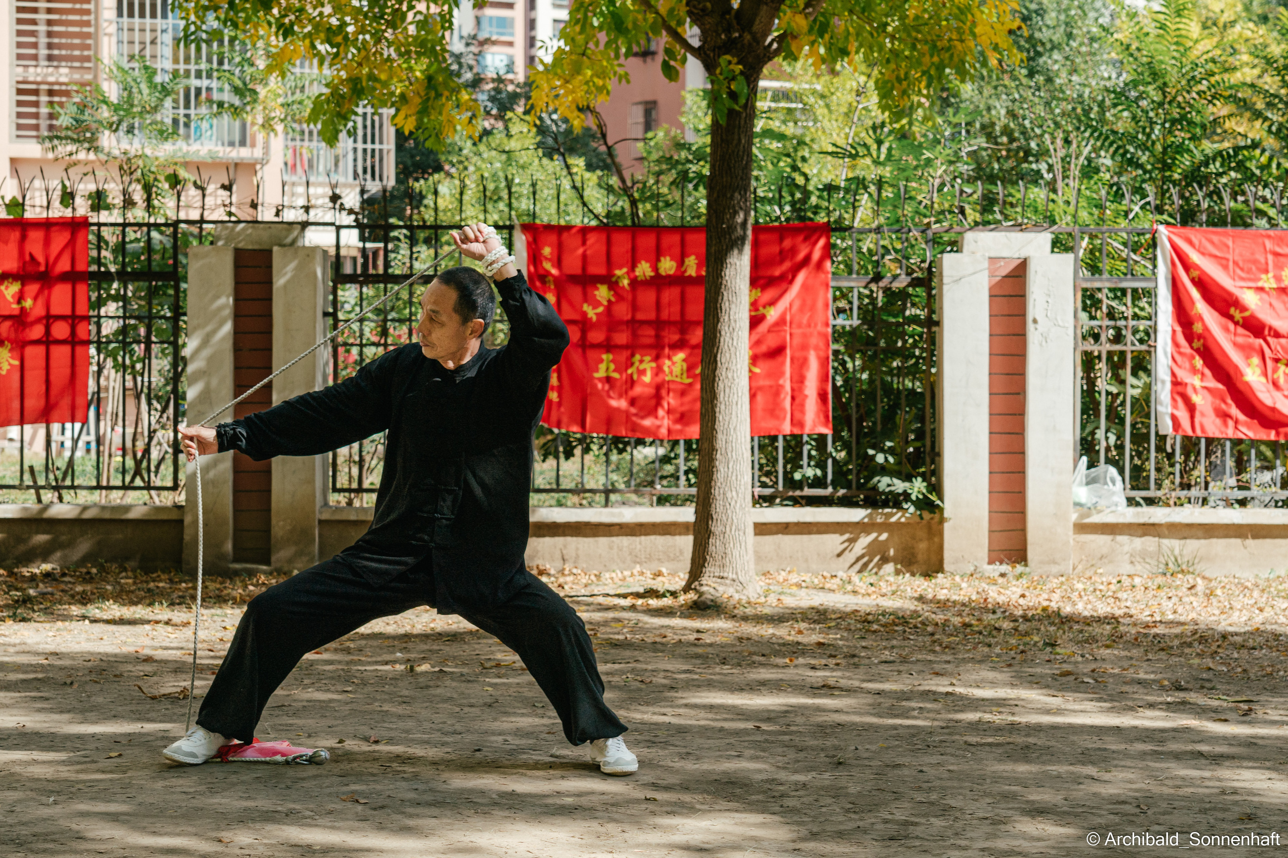 TaiJiQuan. Photographer in Guangzhou, China. Archibald Sonnenhaft
