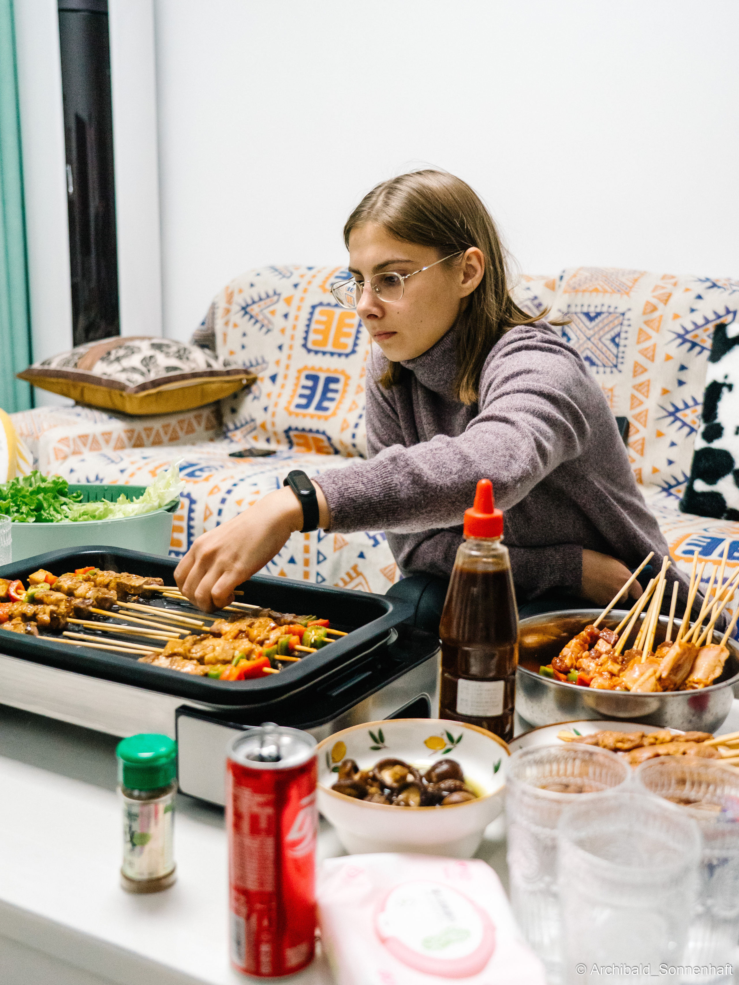 Chinese and Kyrgyzstan’s family!. Photographer in Guangzhou, China. Archibald Sonnenhaft