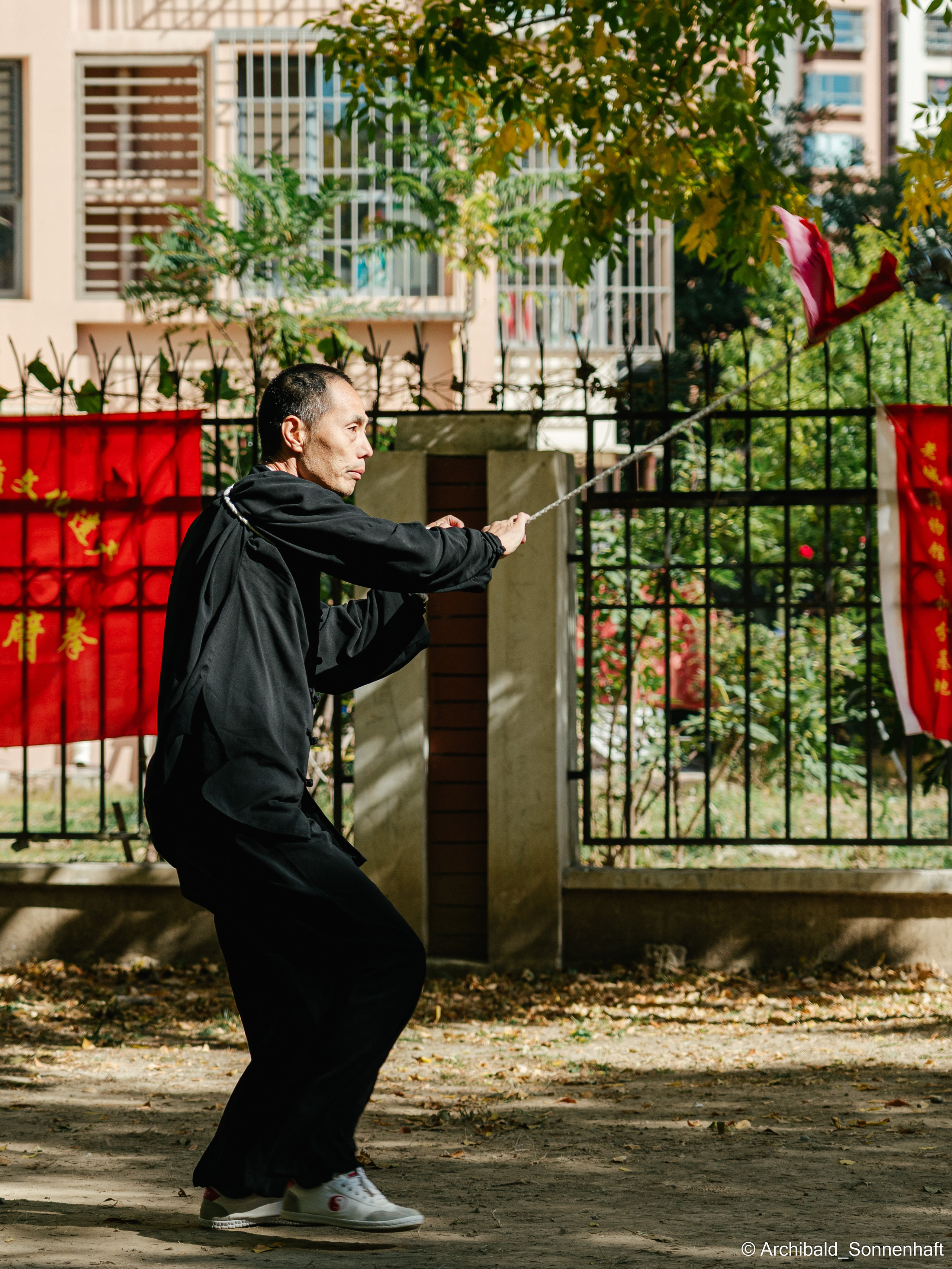 TaiJiQuan. Photographer in Guangzhou, China. Archibald Sonnenhaft