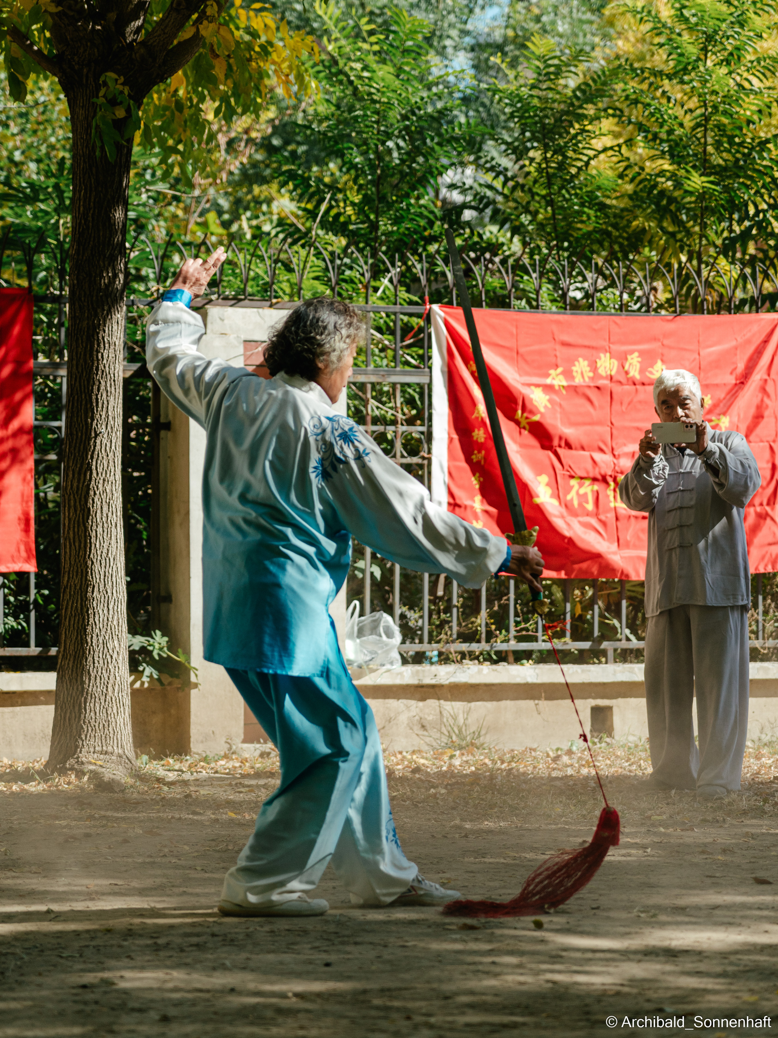 TaiJiQuan. Photographer in Guangzhou, China. Archibald Sonnenhaft