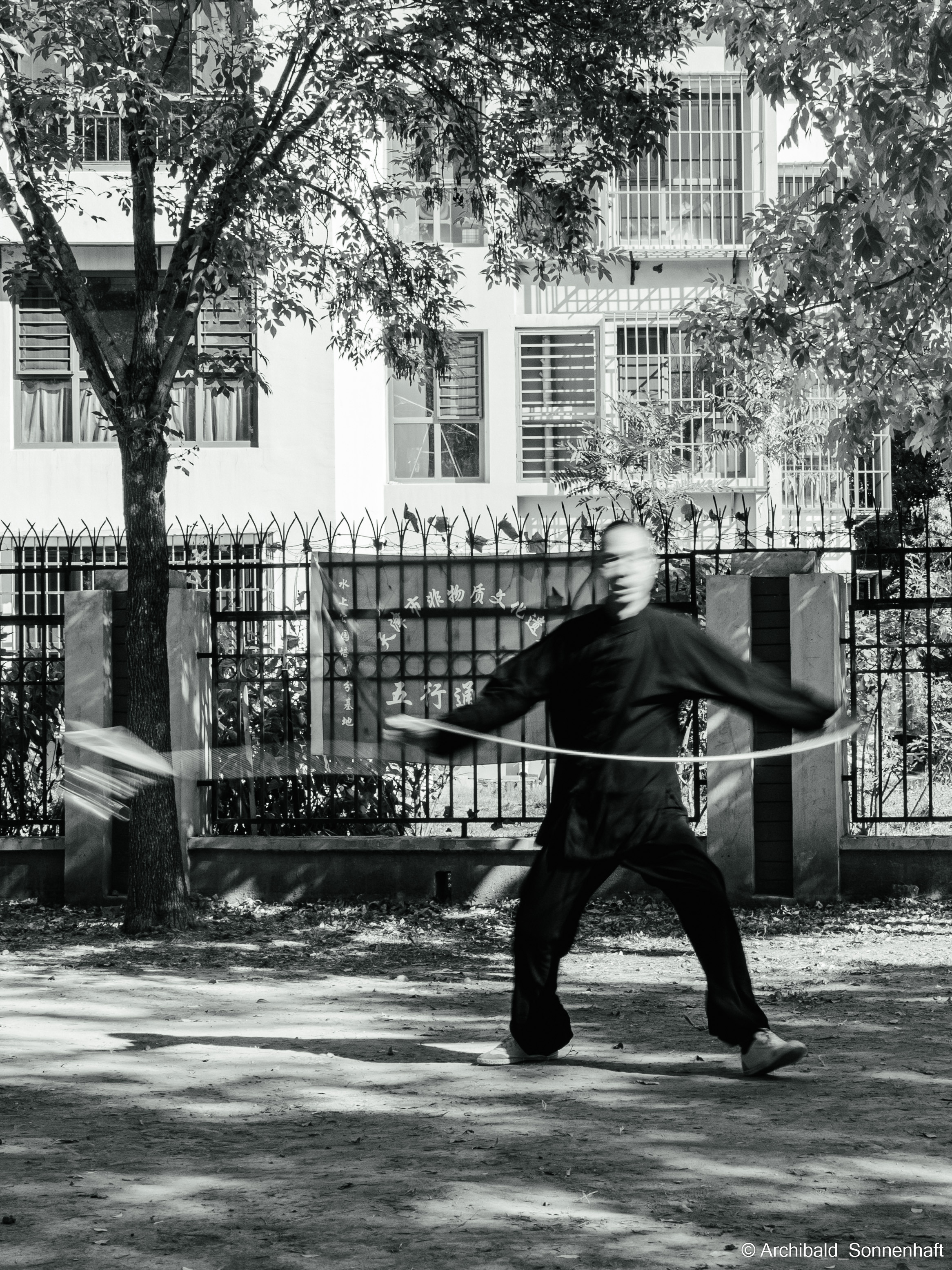 TaiJiQuan. Photographer in Guangzhou, China. Archibald Sonnenhaft