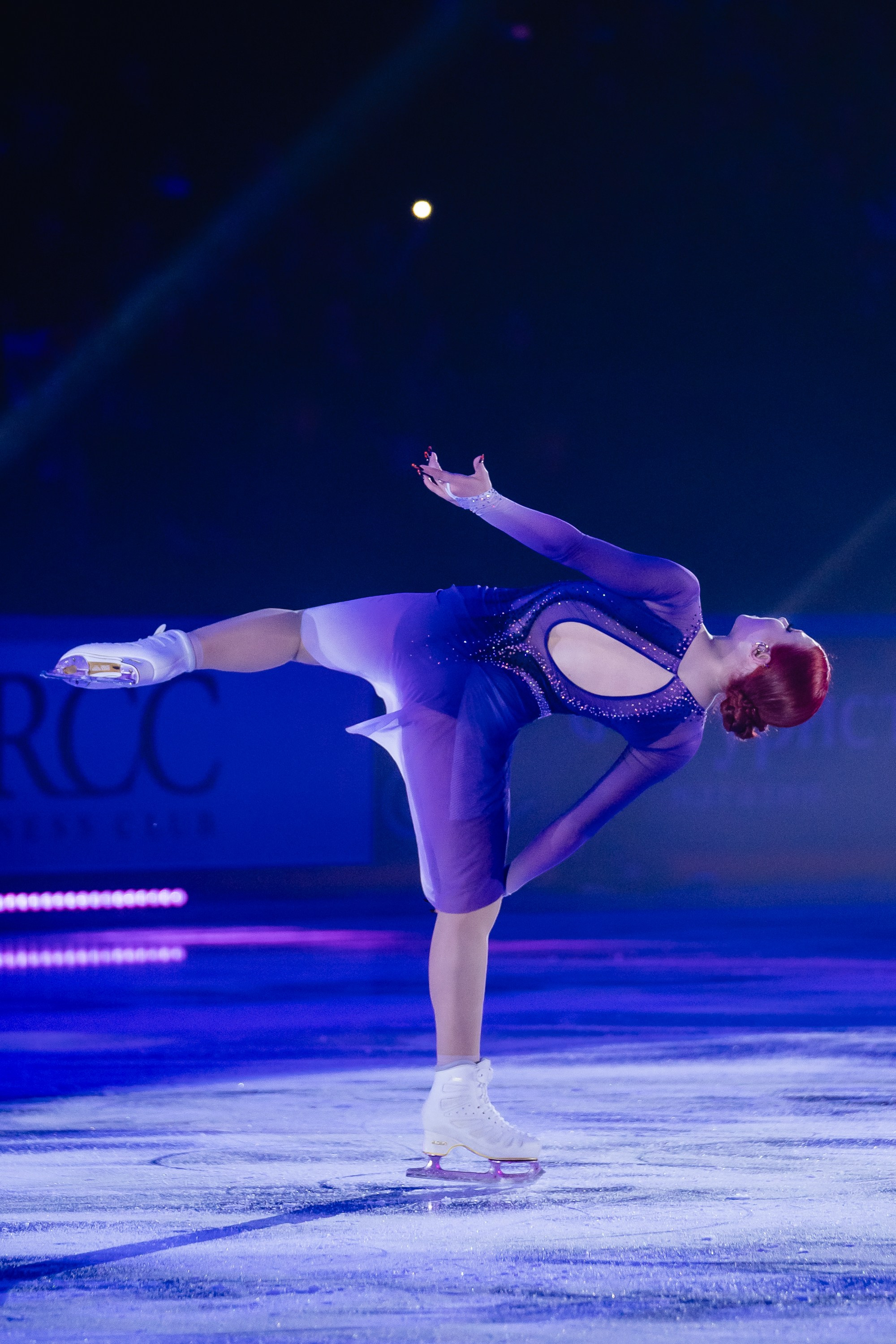 Шоу «Чемпионы на льду» в Новосибирске. Воробьева Ксения — Спортивный и танцевальный фотограф Новосибирск