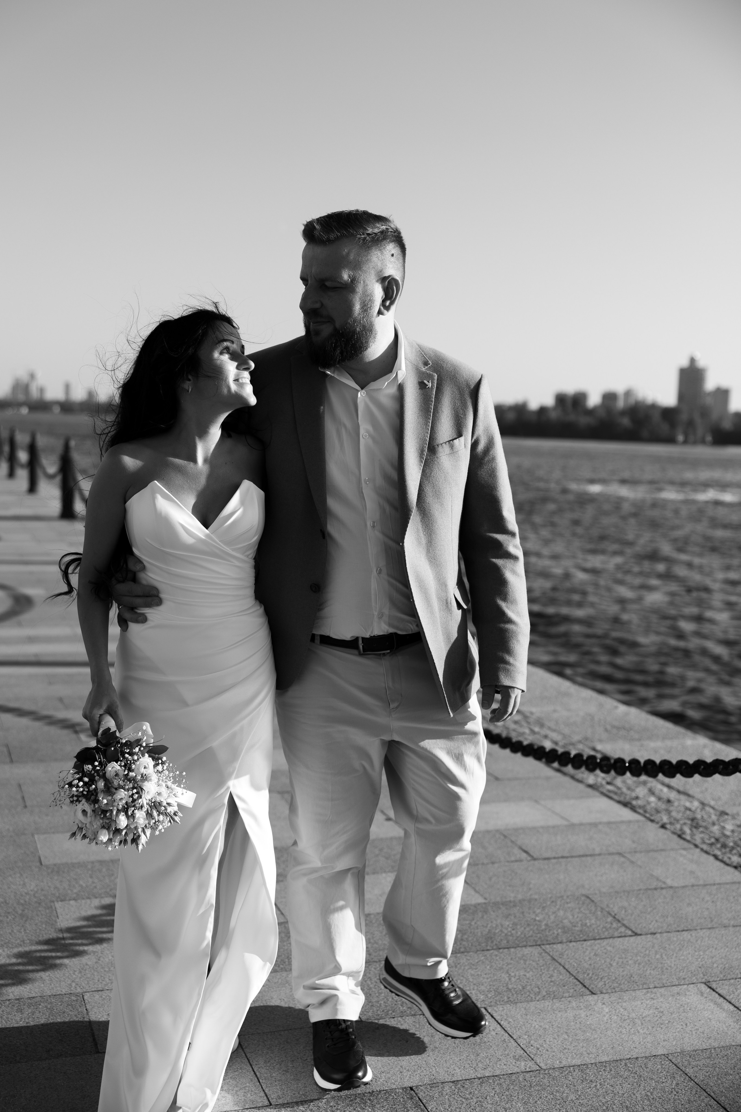 Юрий и Даша, Речной вокзал. Свадебный фотограф | Москва