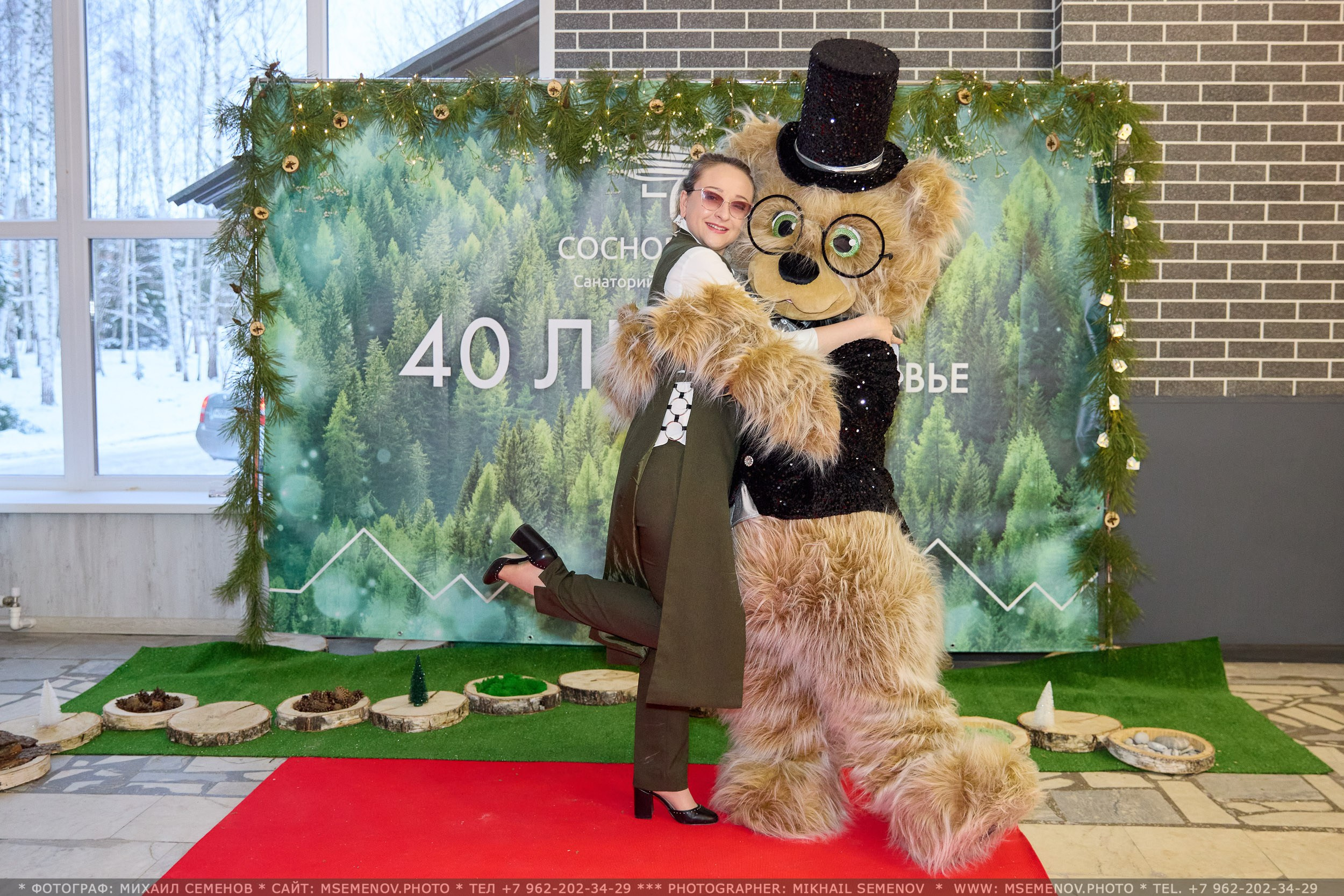 АНОНС 40-летие Санаторий «Сосновый Бор». Photographer for business Mikhail Semenov. Aqua photo studio, photo school