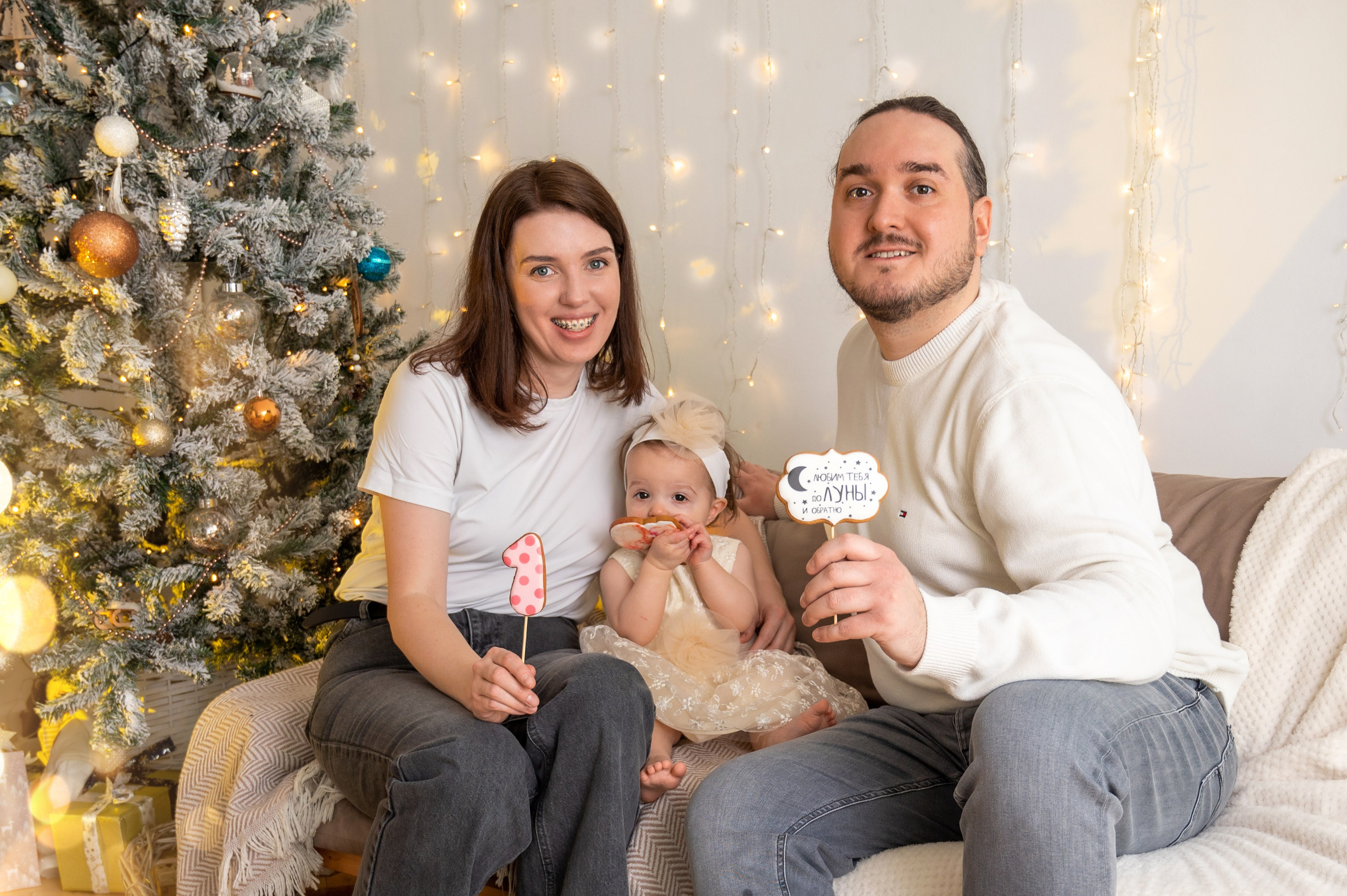 Новогодняя история для Дарьи и Михаила. Семейный и детский фотограф в детских садах и школах