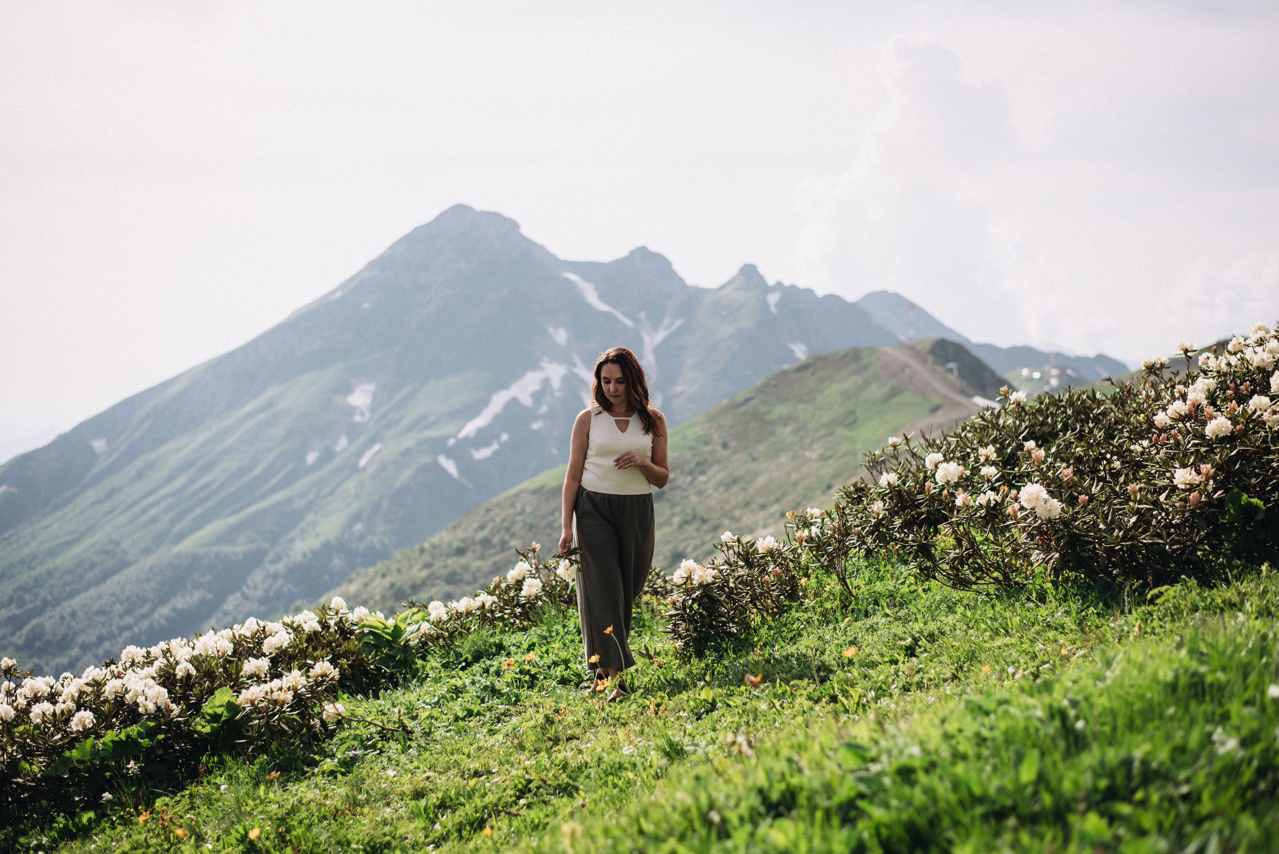 Фотосессия в горах Красной поляны. Фотограф в Сочи — Маргарита Поганова