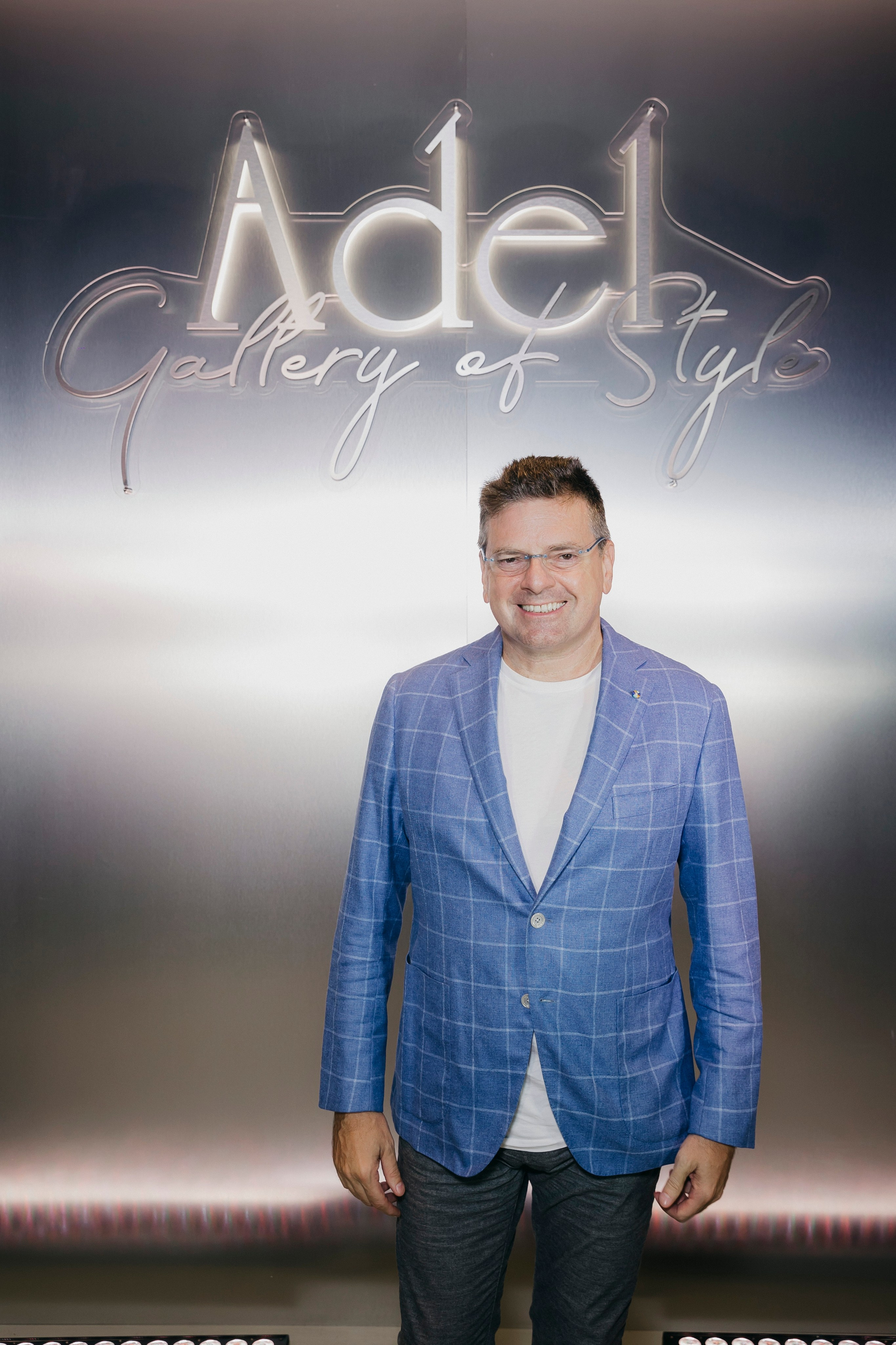 Константин Андрикопулос на дне открытых дверей Галереи Стиля Адель Бикуловой