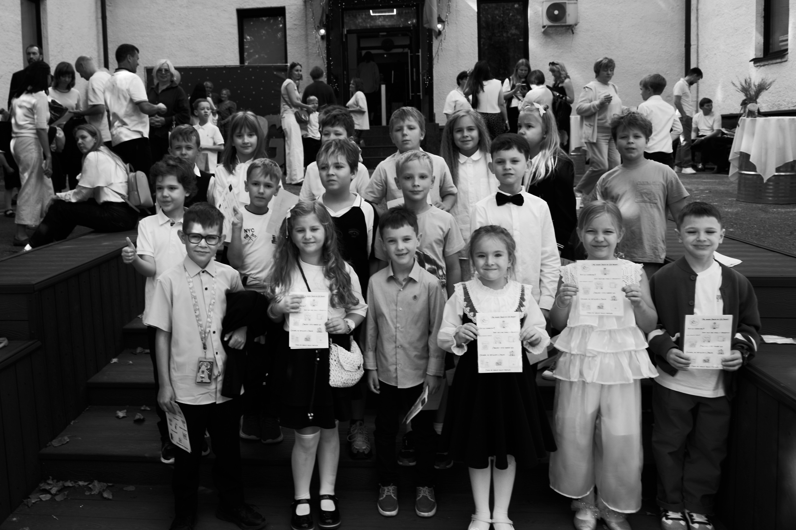 Репортажа съёмка с 1 сентября. Анна Потявина. Фотограф Москва