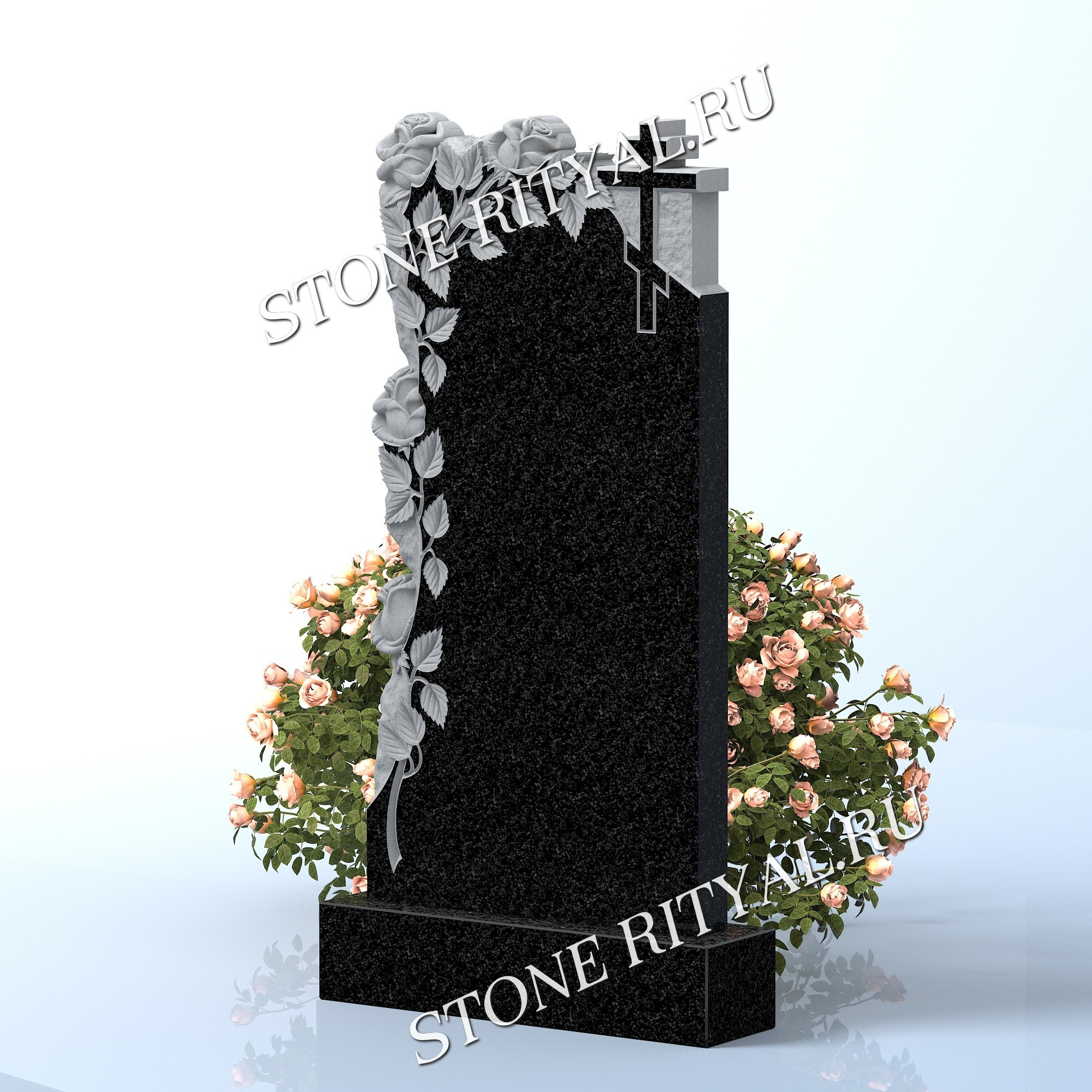 Вертикальные памятники фигурные. Изготовление и установка памятников в Москве и МО