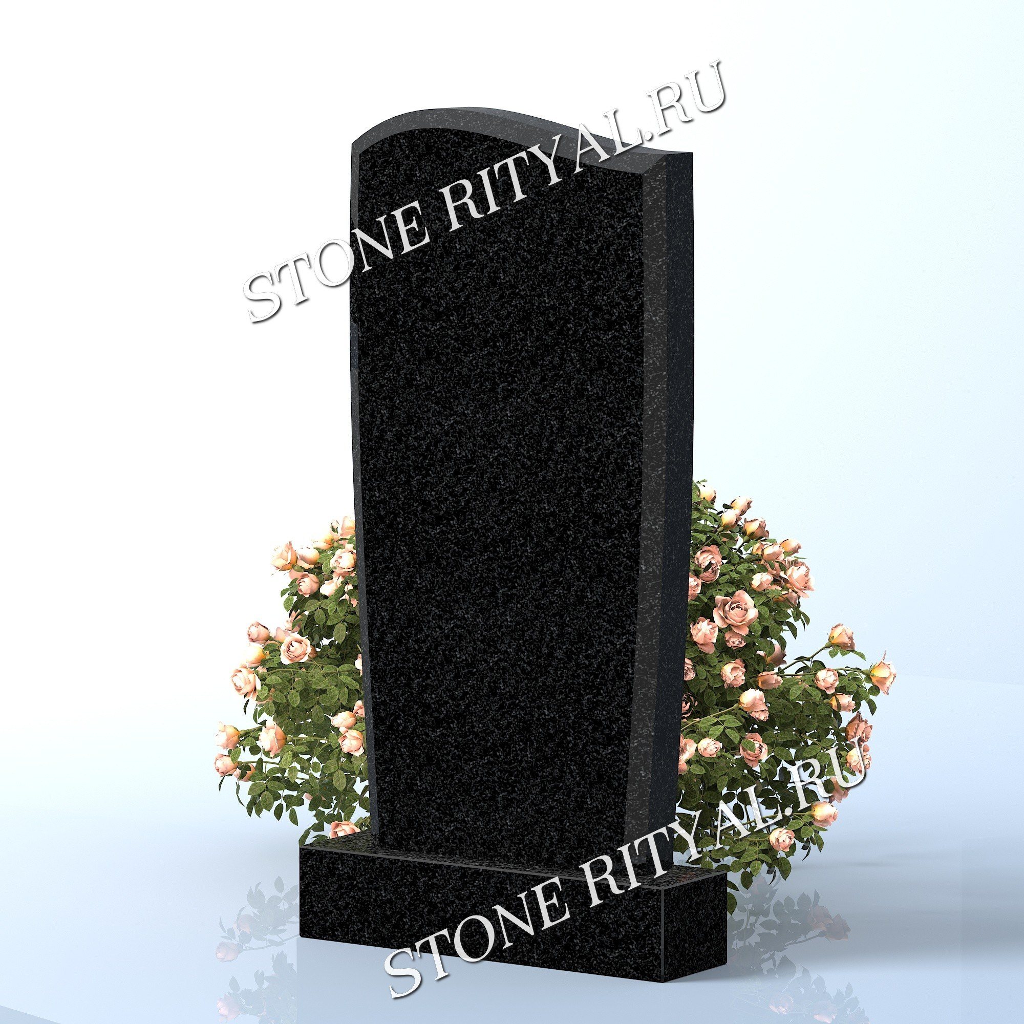 Вертикальные памятники прямые. Изготовление и установка памятников в Москве и МО