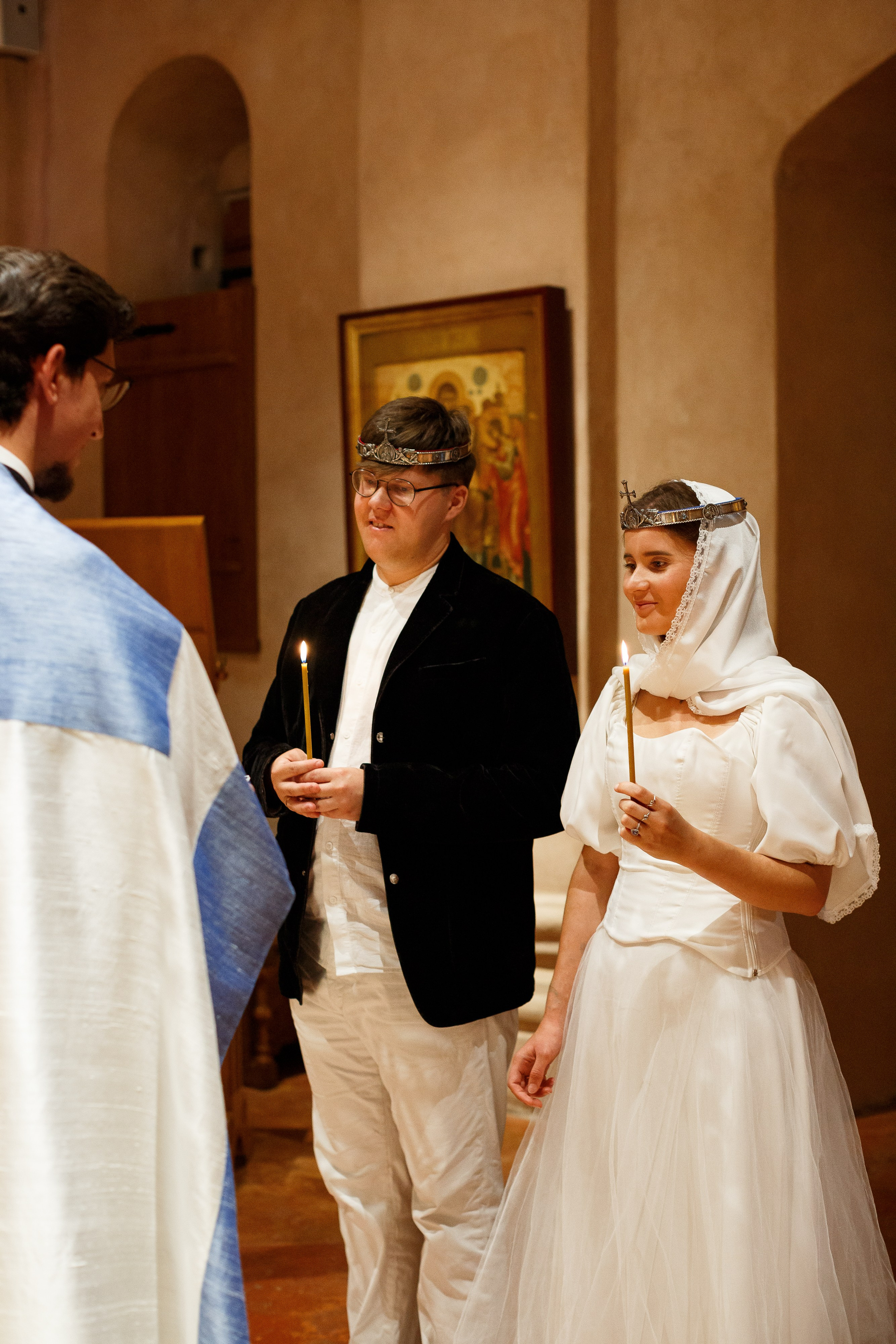 Съемка Венчания в храме Антипы Пергамского в Москве