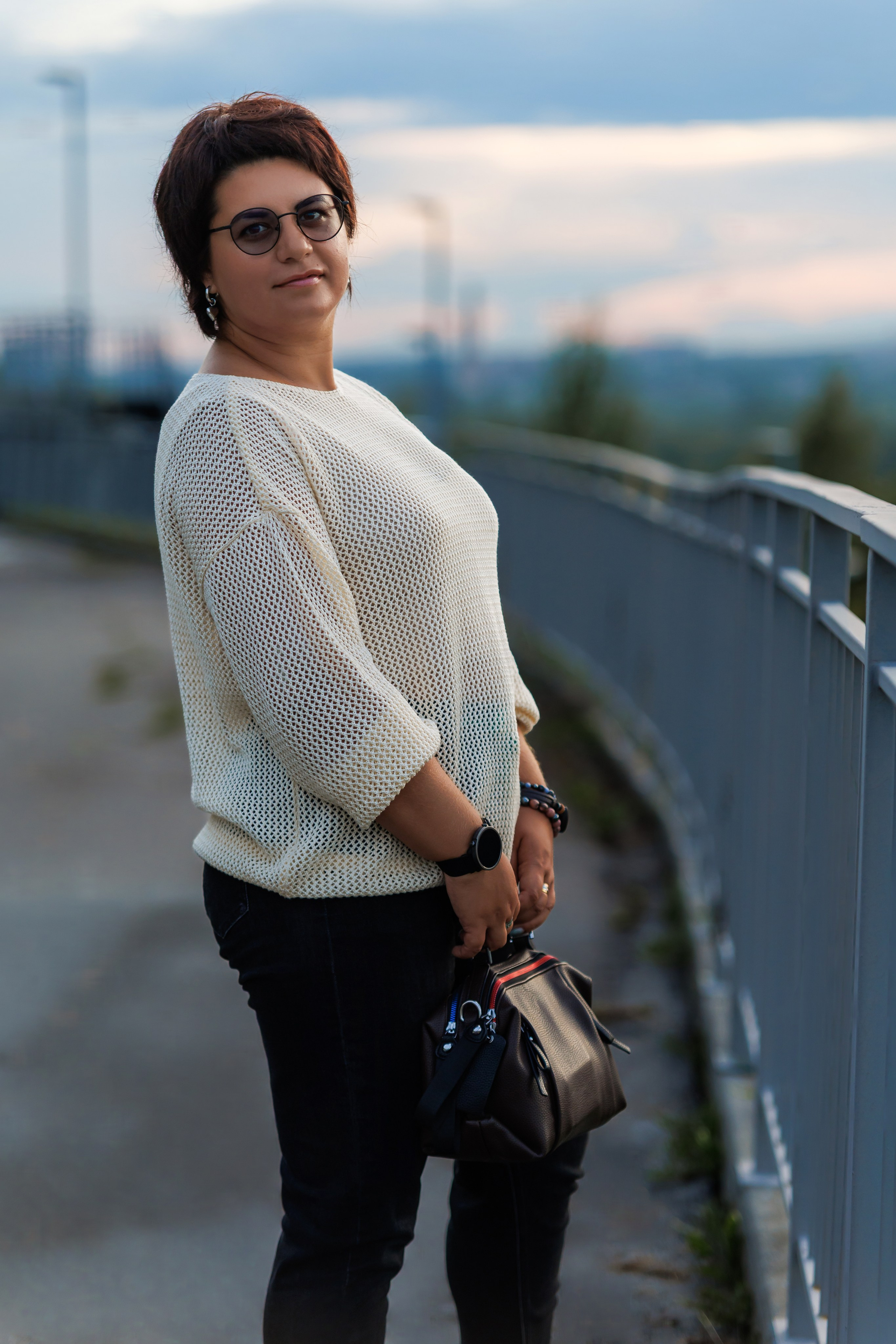 Фотосессия Анастасии в Нагорном парке. Фотограф в Барнауле Юлия Бобровских