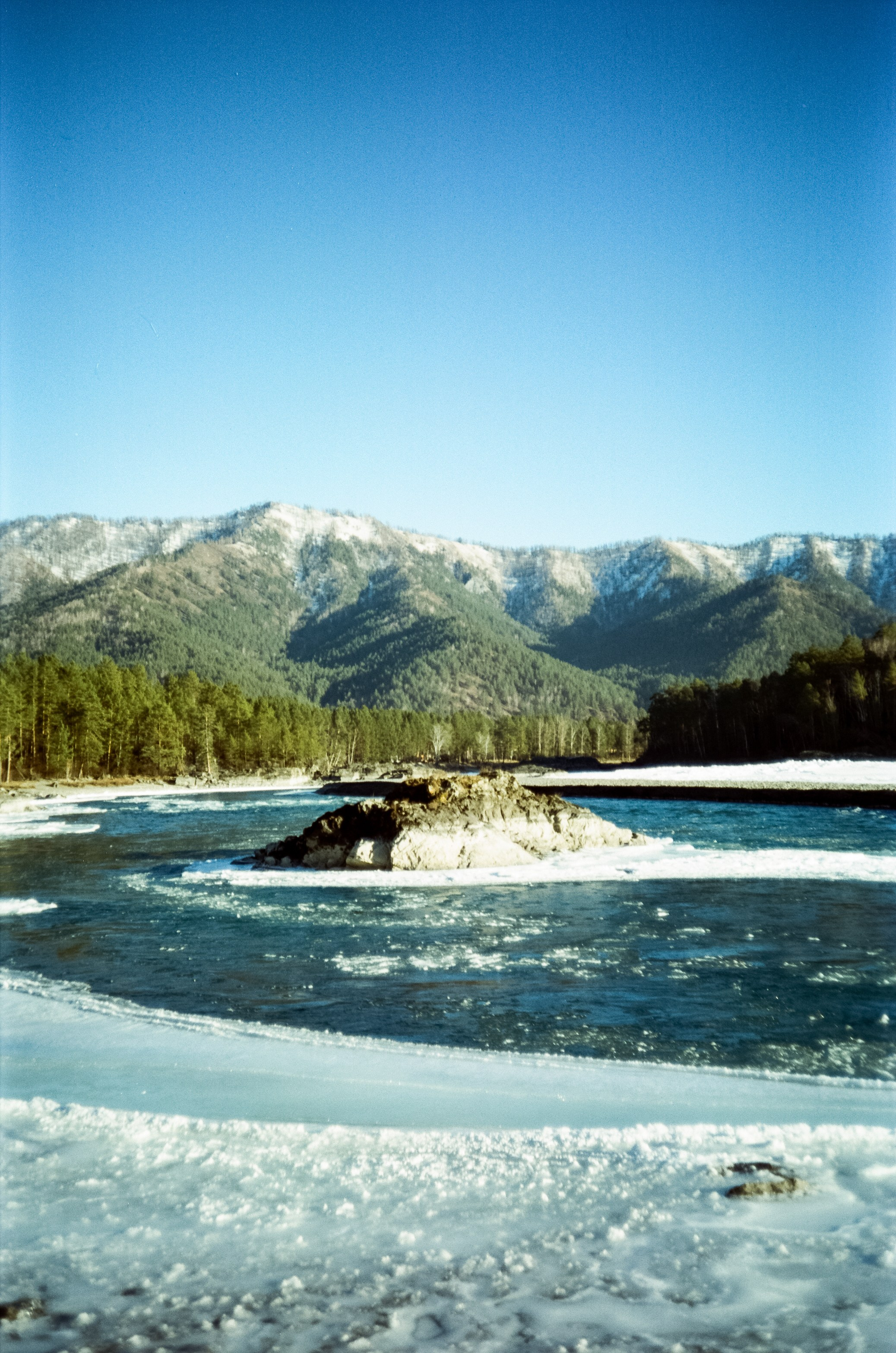 База Берель, база Тихий берег / 23 декабря 2023 года (-10℃)