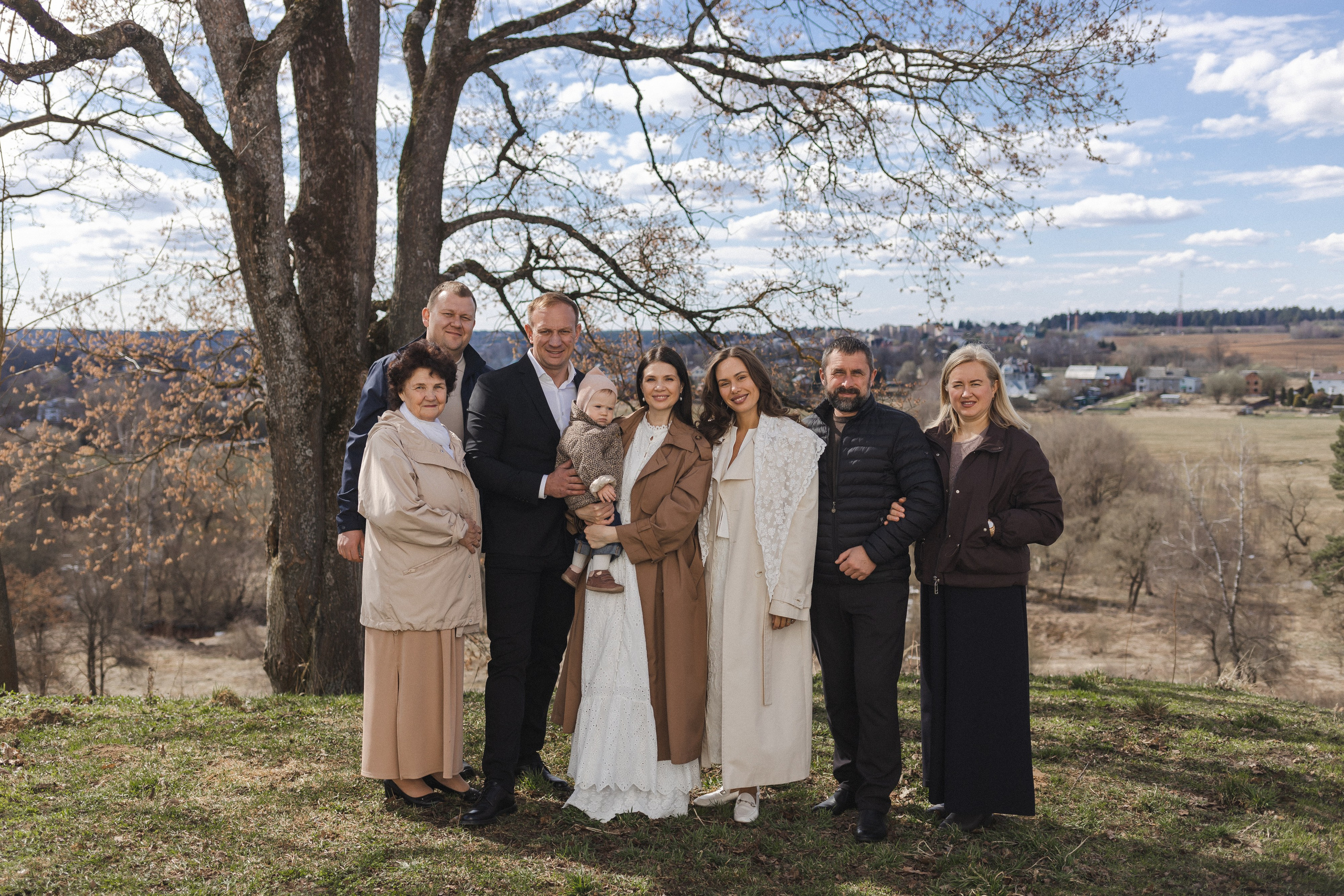 Крещение Аглаи. Семейный фотограф в Москве