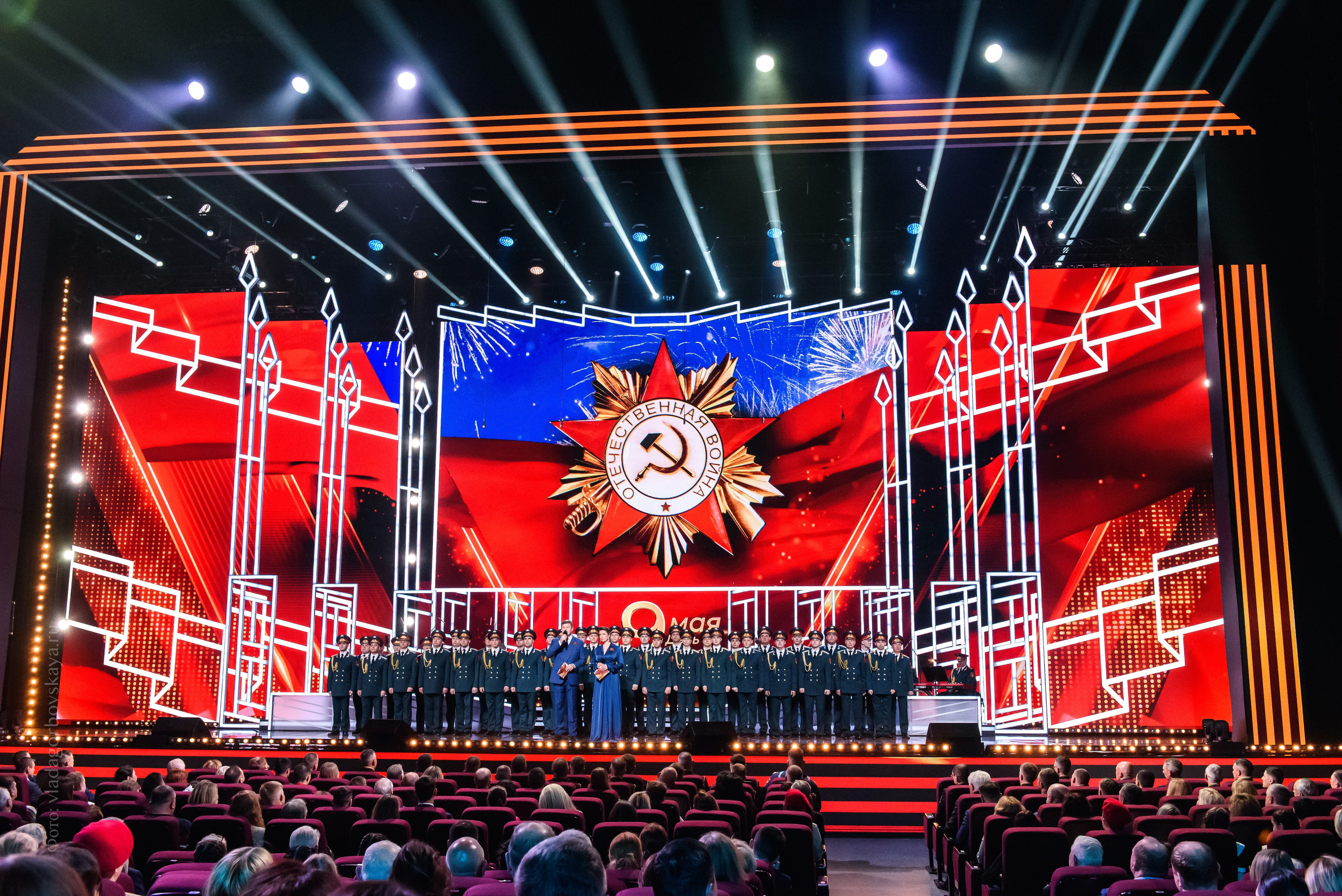 Концерт к 9 мая — Россия1. Бренд-фотограф для экспертов и блогеров в Москве Влада Горбовская