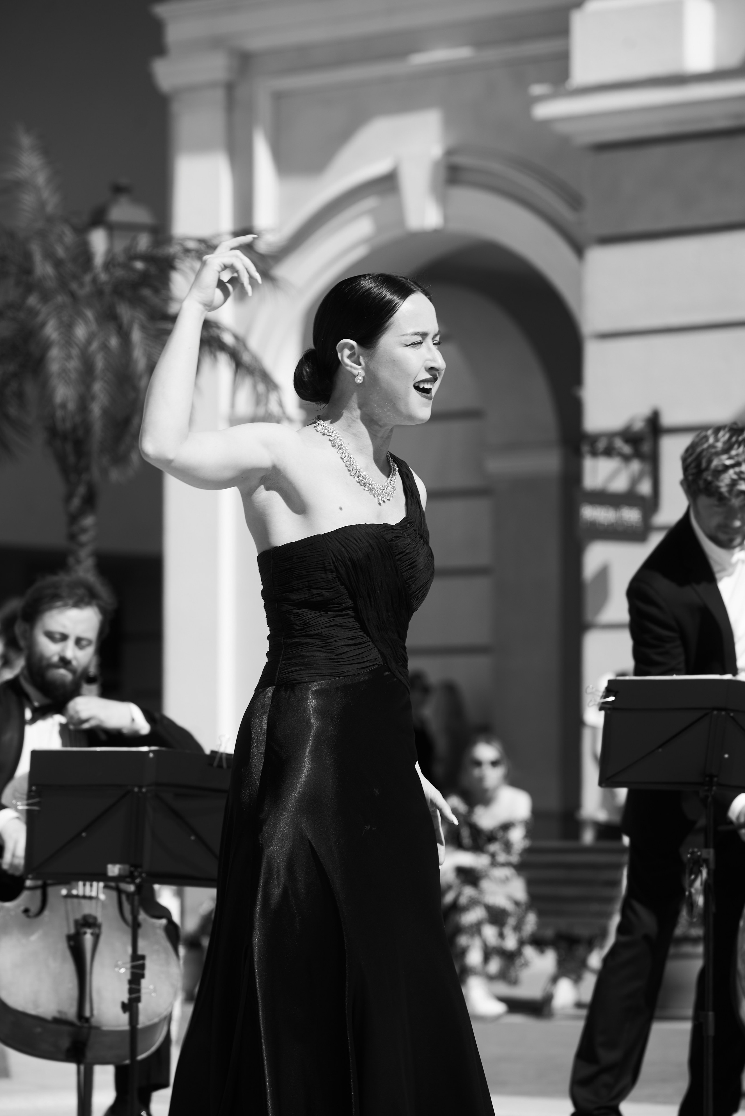 Сопрано Ирина Мулярчик в совместном концерте со струнным ансамблем Corelli String Group. Санкт-Петербург