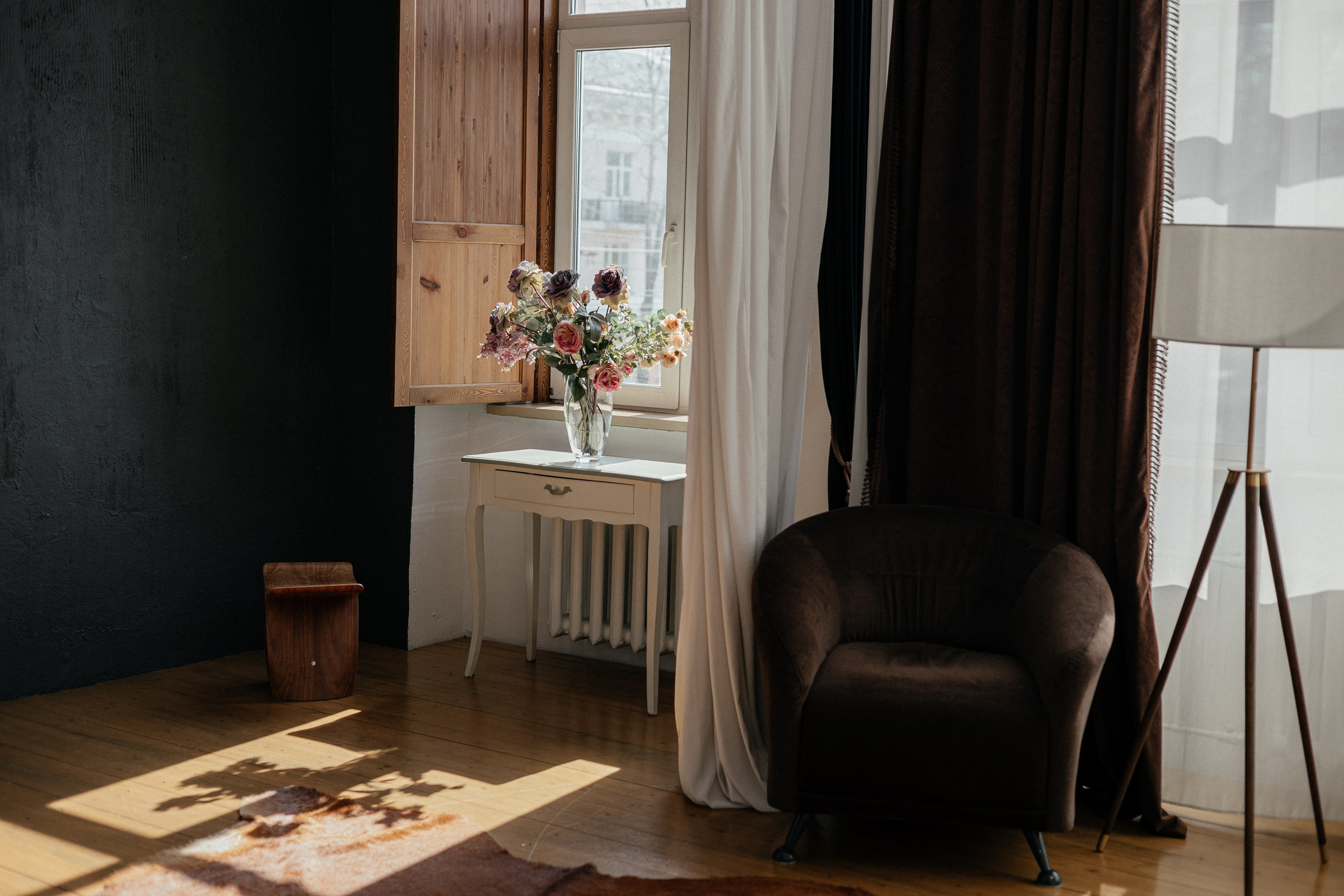 Елизавета. Белые цветы