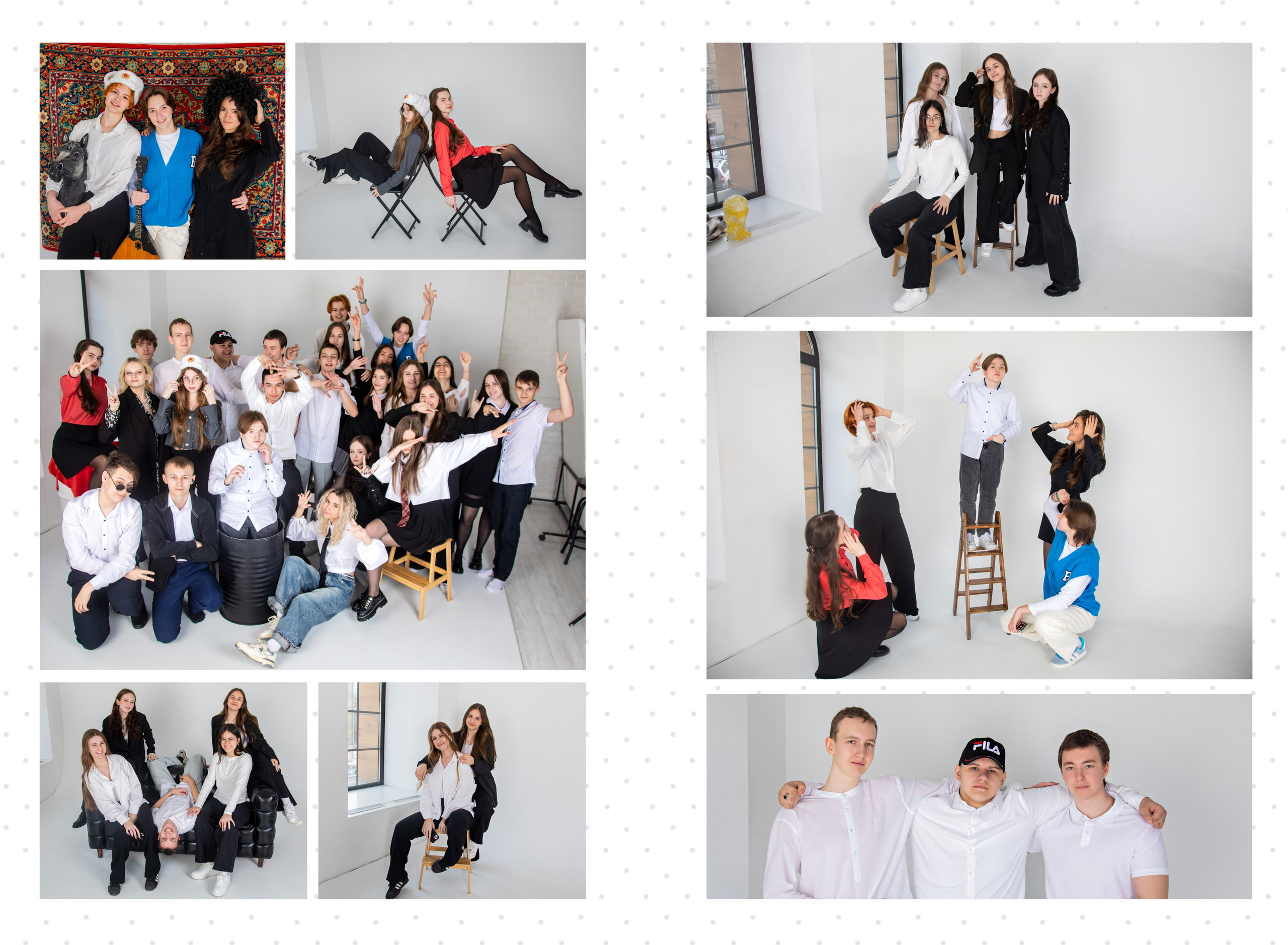 9-11 классы. Выпускные альбомы в Красноярске. Студия Колибри