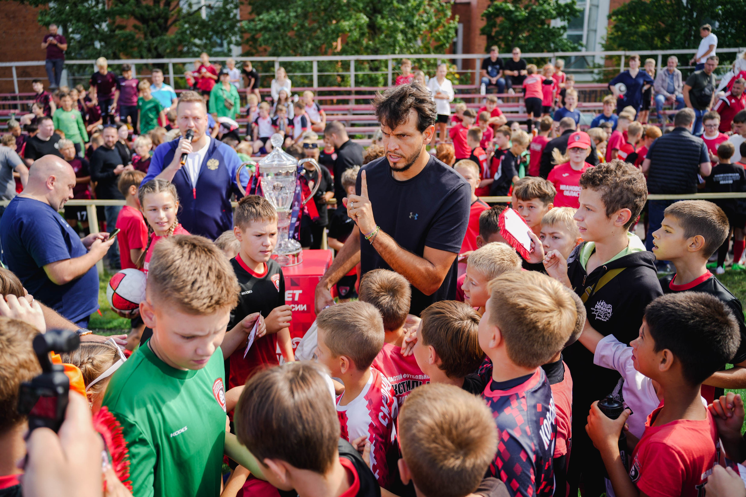 Встреча Кубка России по футболу в Иваново. Спортивный и репортажный фотограф в Иваново Сергей Силкин
