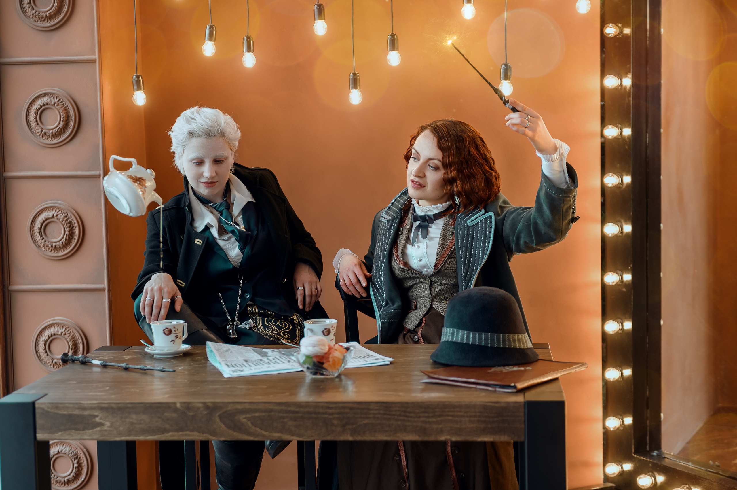 Фем версия истории Дамблора и Гриндевальда. Творческий фотограф в Крыму Анна Пашко