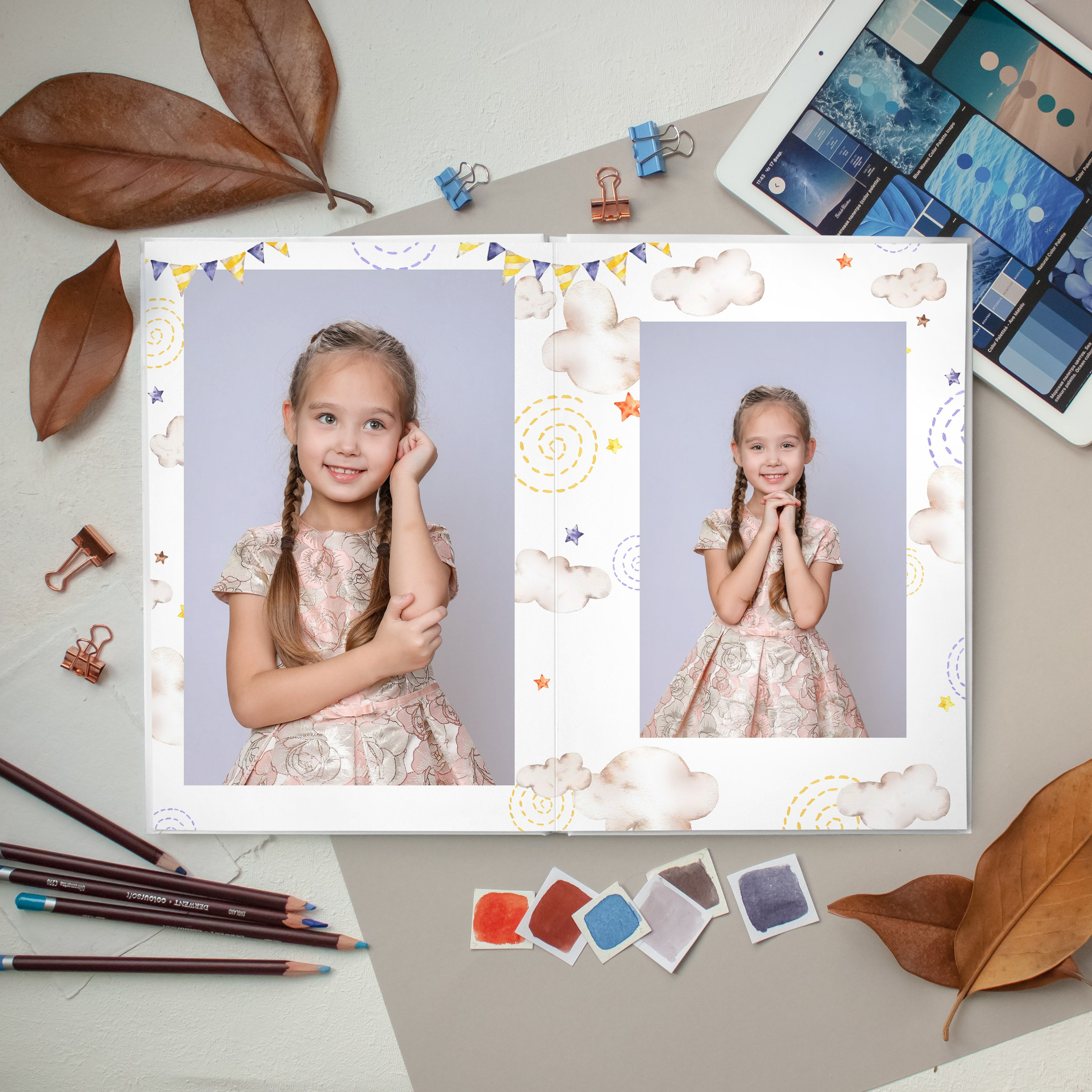 Индивидуальные альбомы. Детский фотограф Татьяна Жолобова г. Бийск