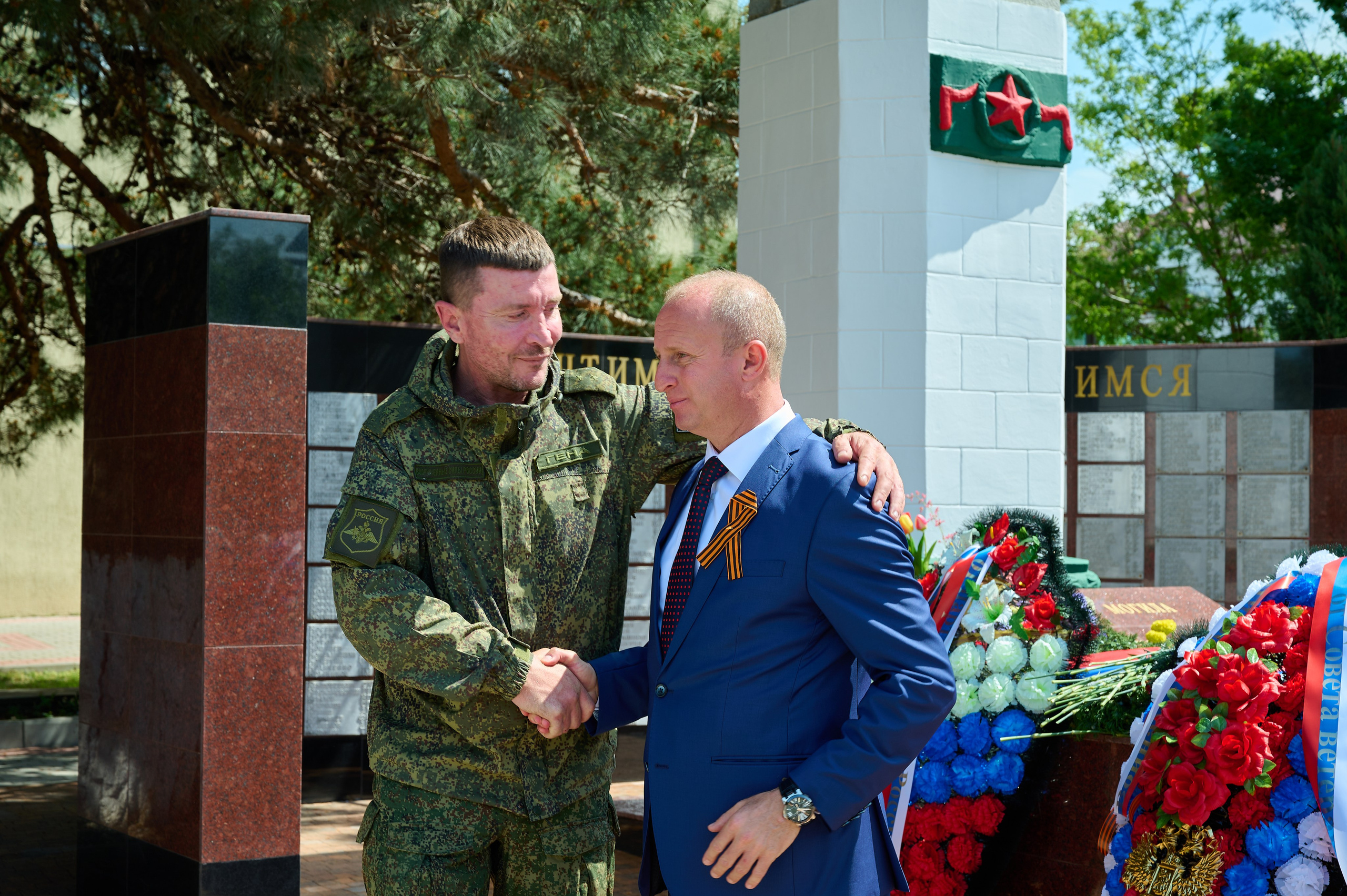 Митинг 9 мая. Кабардинка. Жизнь курорта Кабардинка в фотографиях