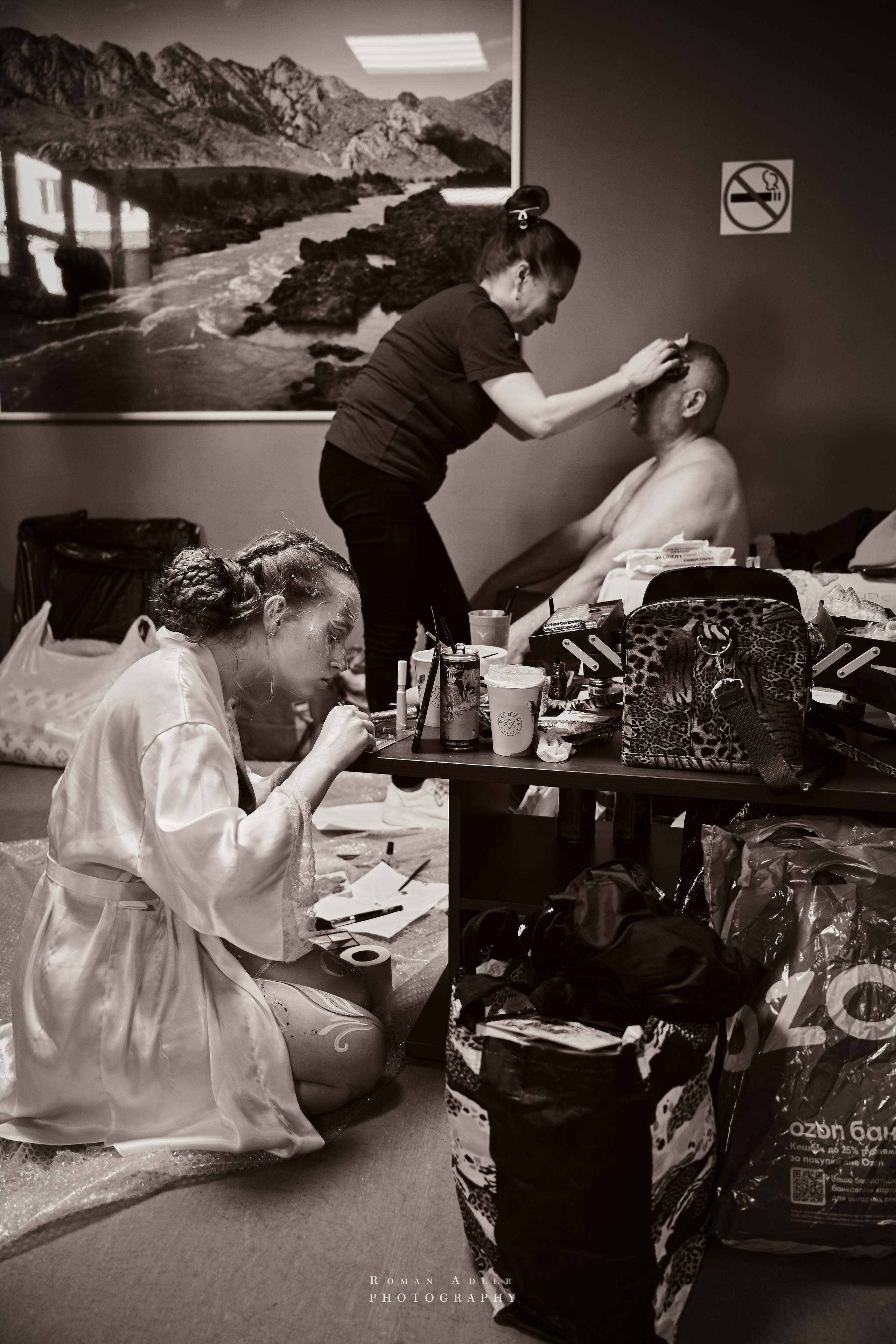 Бэкстейдж «Гример Года» Мосфильм. Фотограф Роман Адлер