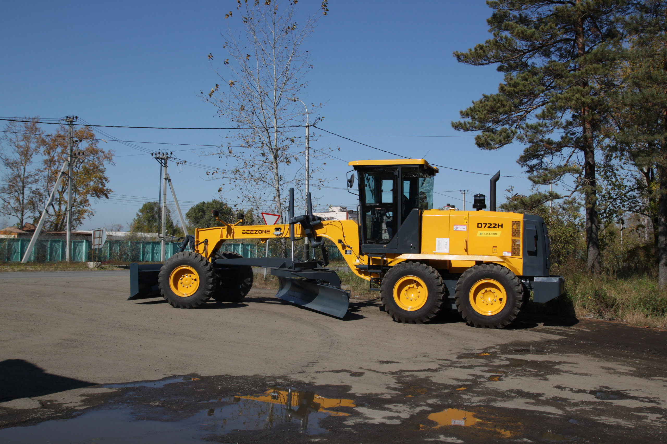 Фото грейдер Beezone G722H (B16MG). Продажа и обслуживание грузовой техники и спецтехники в г. Новосибирск компания СТИ